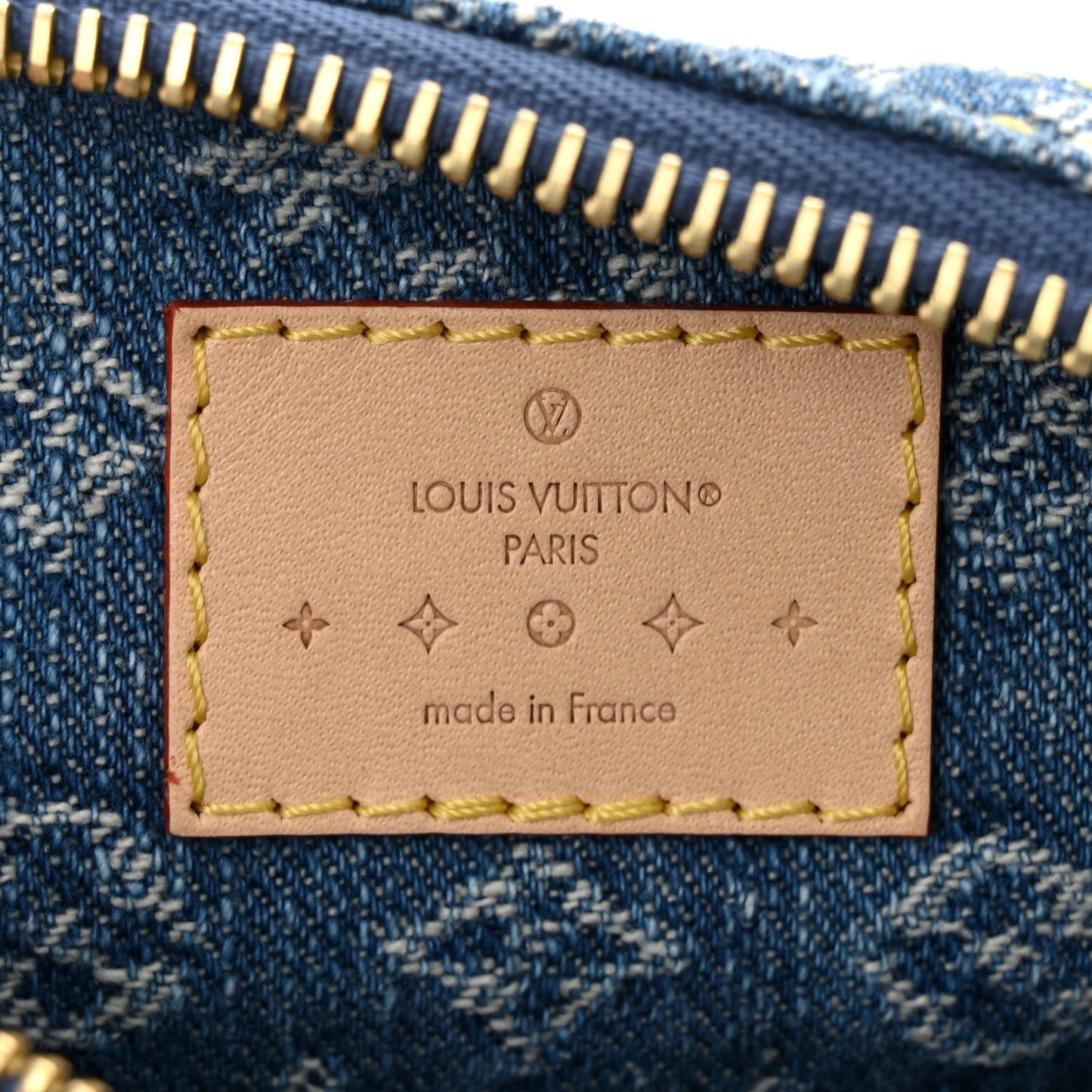 Monogram Denim Nano Speedy Blue