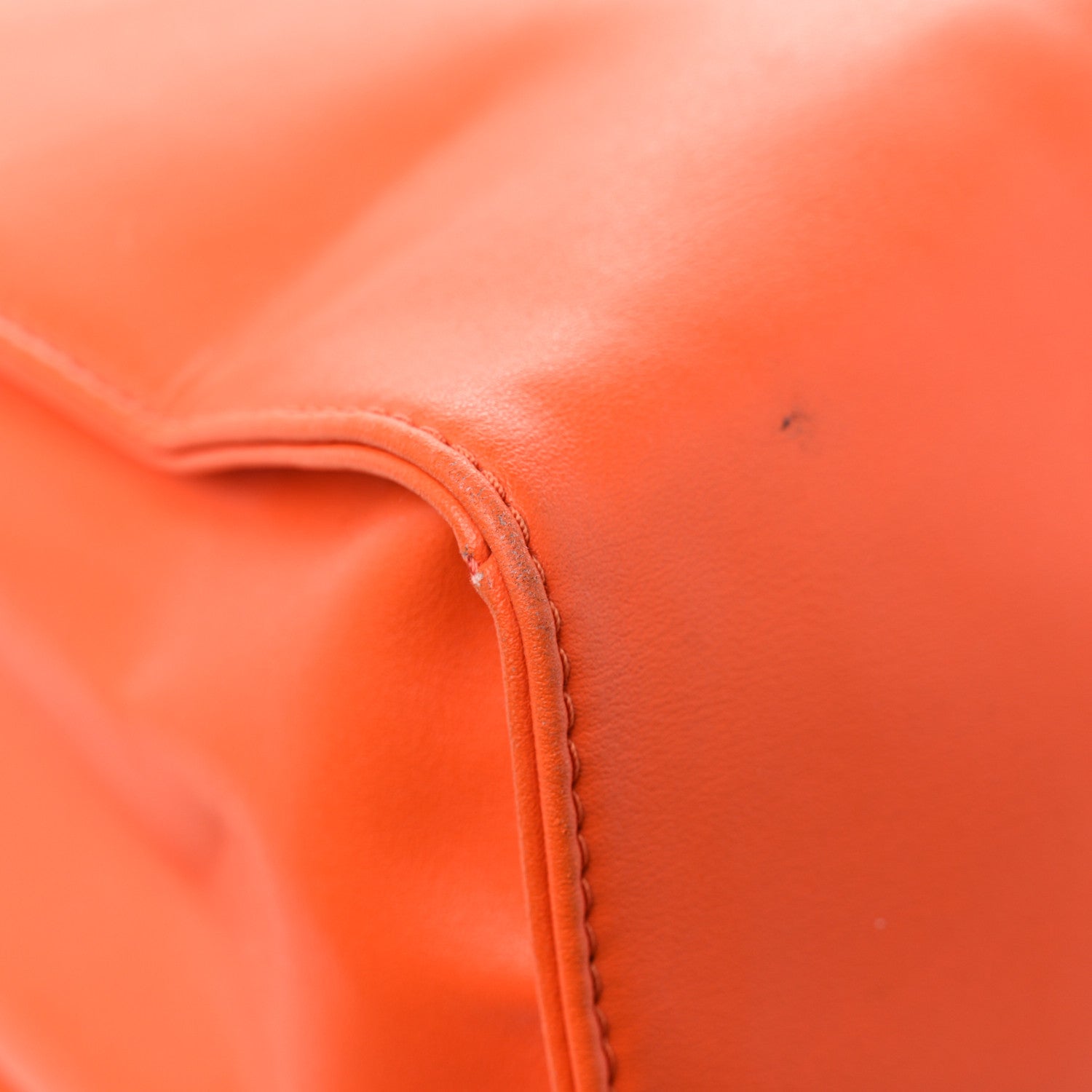 Telfar Vegan Leather Medium Shopping Bag Orange 10 of 17