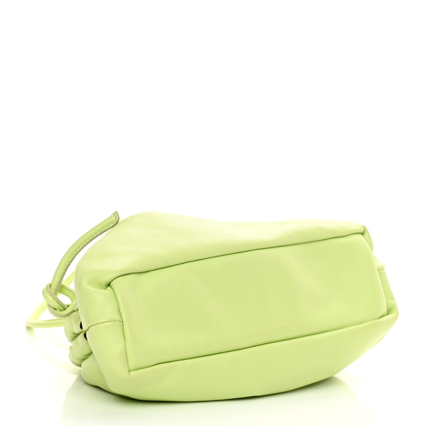 Lambskin Mini Cloud Clutch Mint