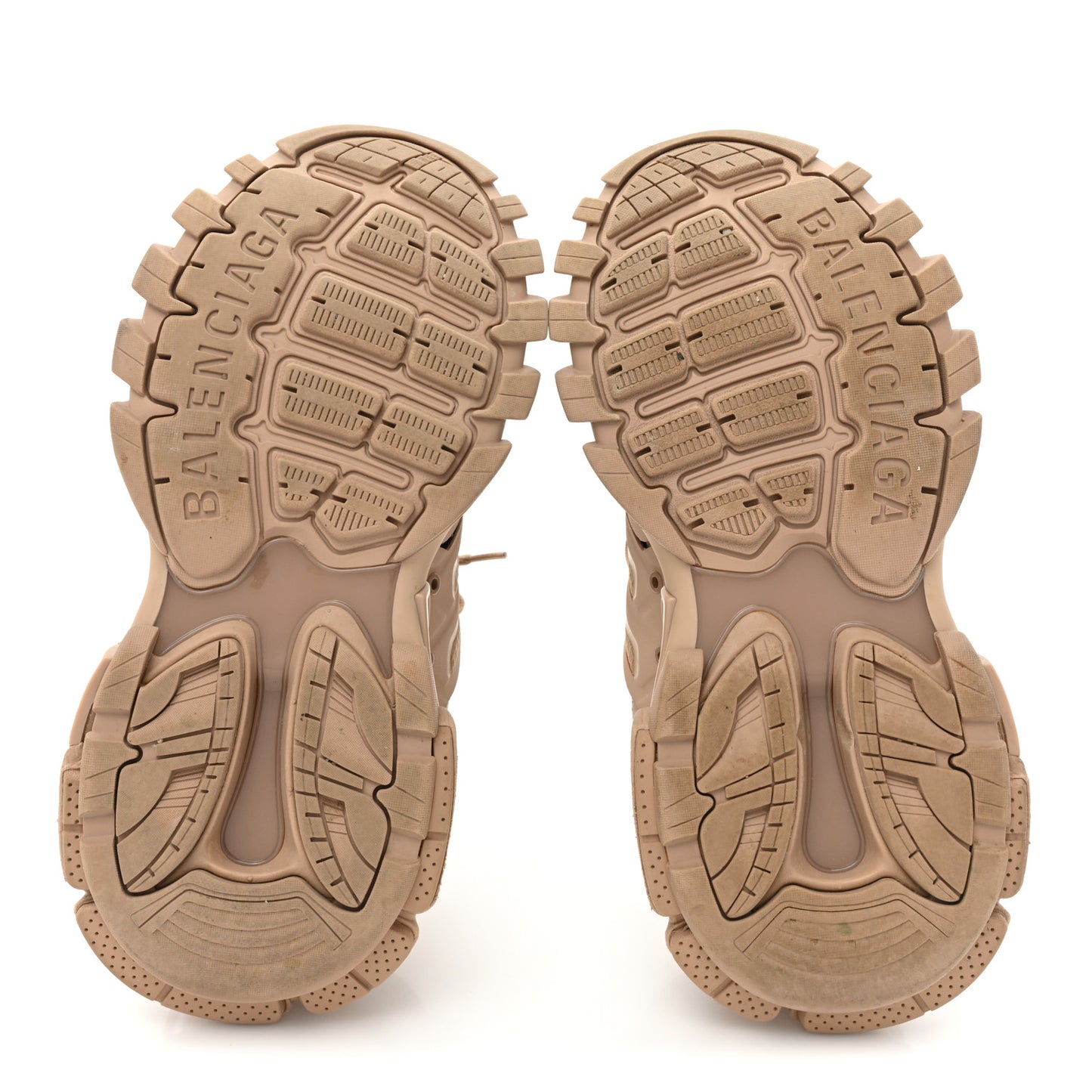 Mesh Rubber Uni-Matte Full Color Womens Track Sneakers 37 Full Beige