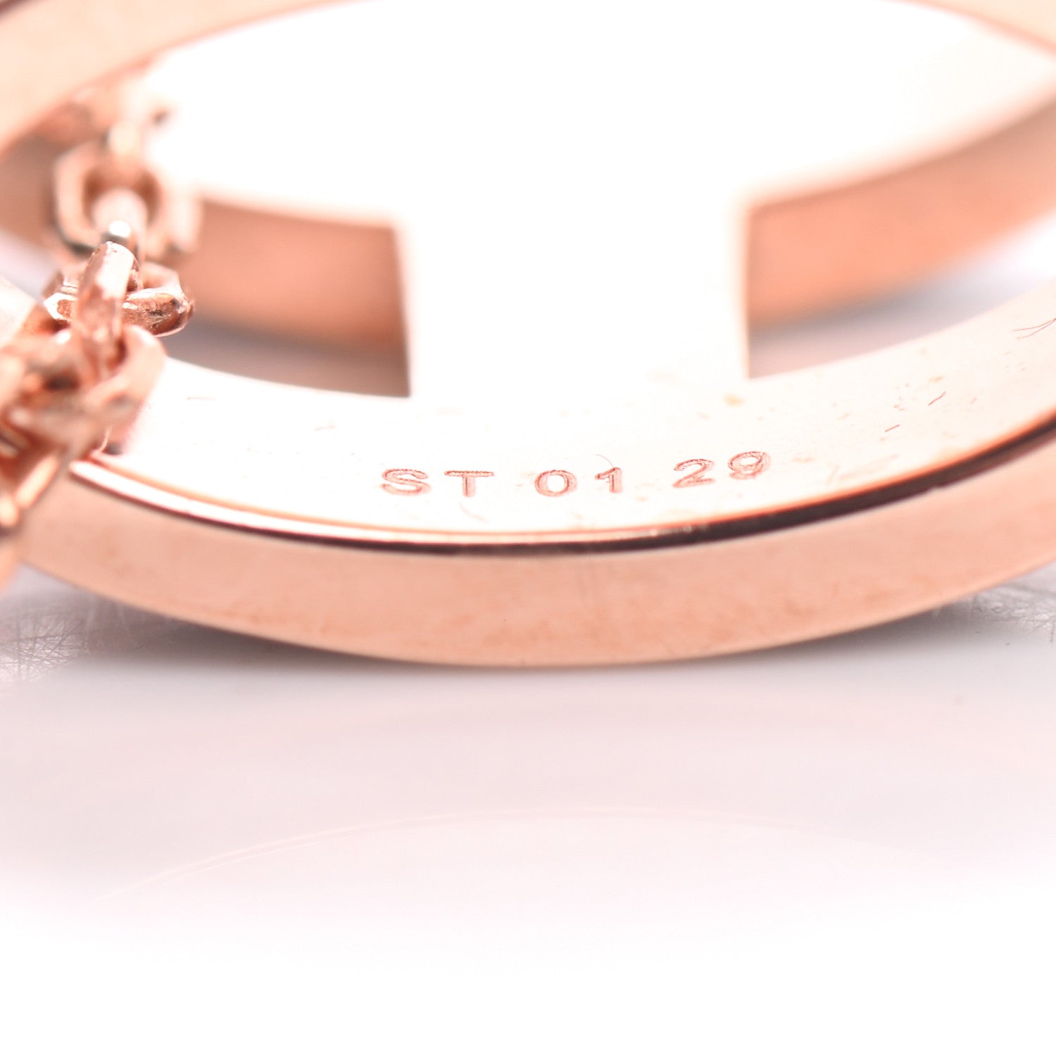Hermes Lacquered Rose Gold Pop H Pendant Necklace Black 6 of 7
