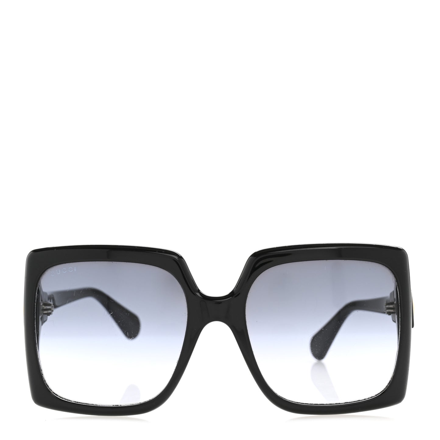 Acetate Square Frame Sunglasses GG0876S Black