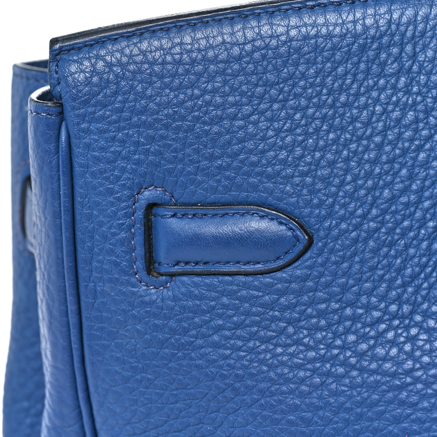 Taurillon Clemence Birkin 35 Bleu Brighton