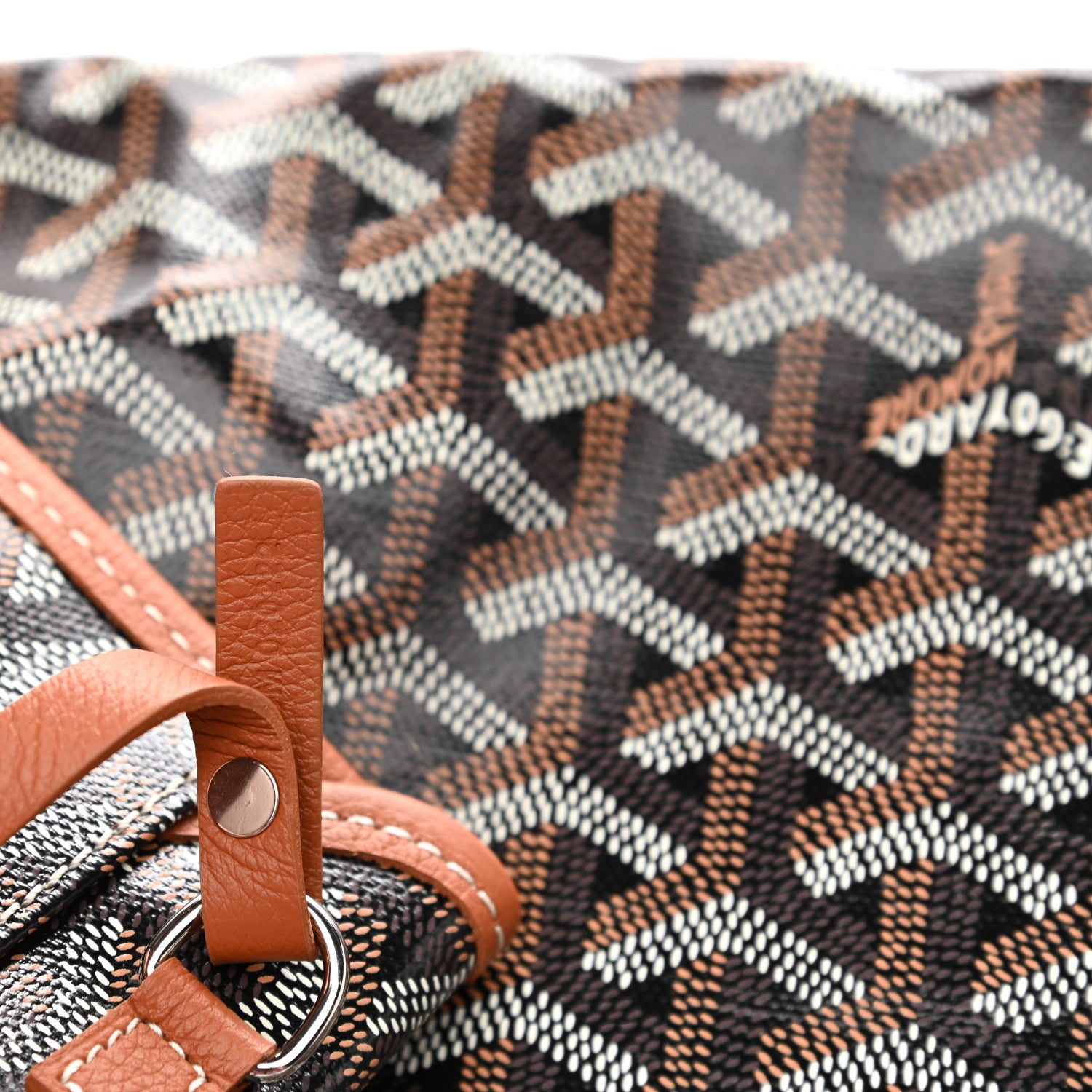 Goyard Goyardine Saint Louis PM Black Gold 6 of 9