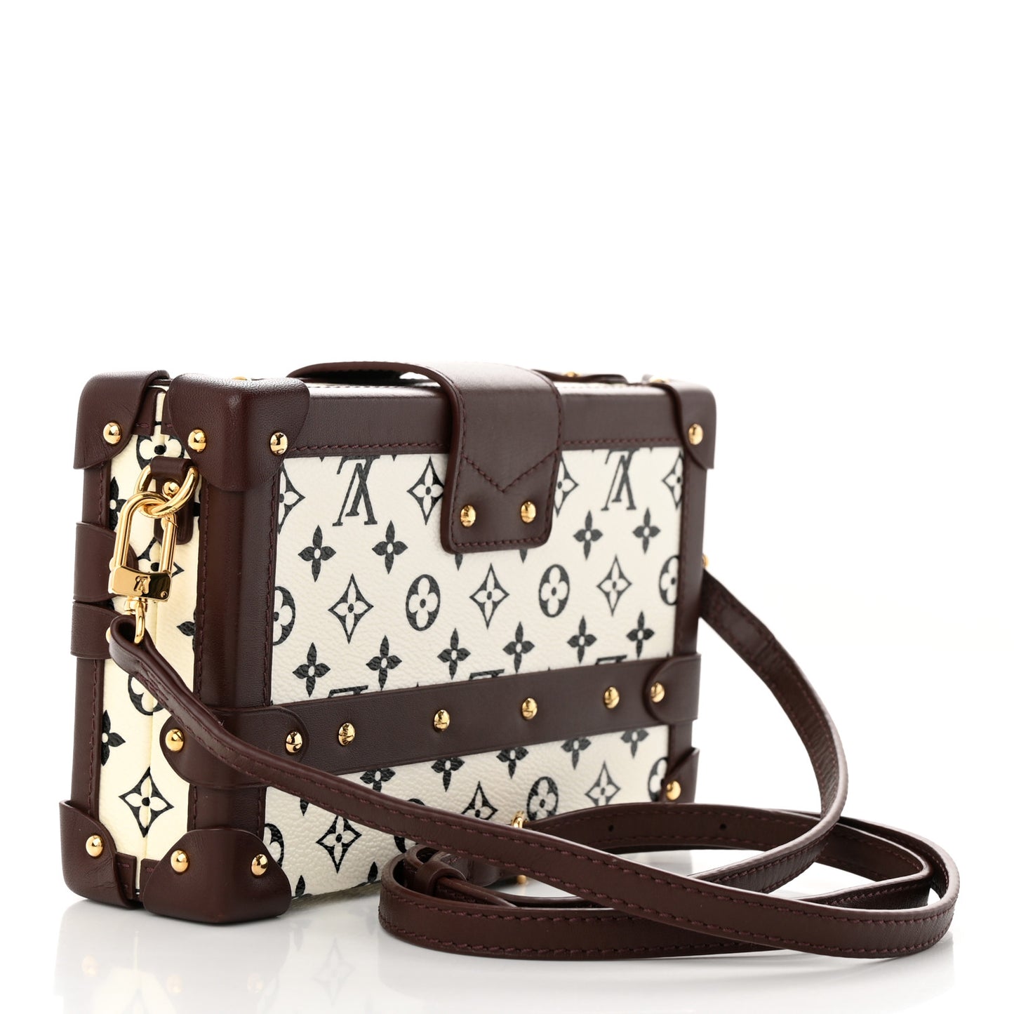 Monogram Petite Malle Black White