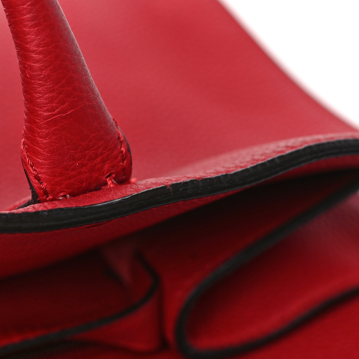 Gucci Soft Calfskin Medium Jackie Top Handle Bag Hibiscus Red 13 of 14