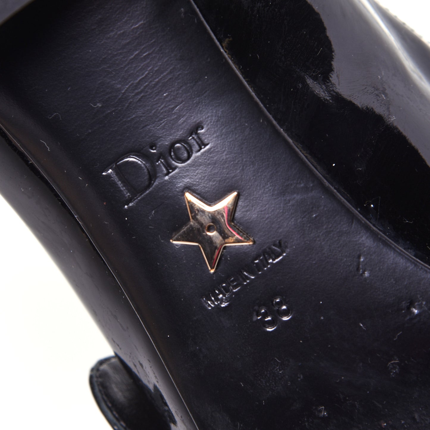 Patent Baby-D Ballet Pumps 38 Black