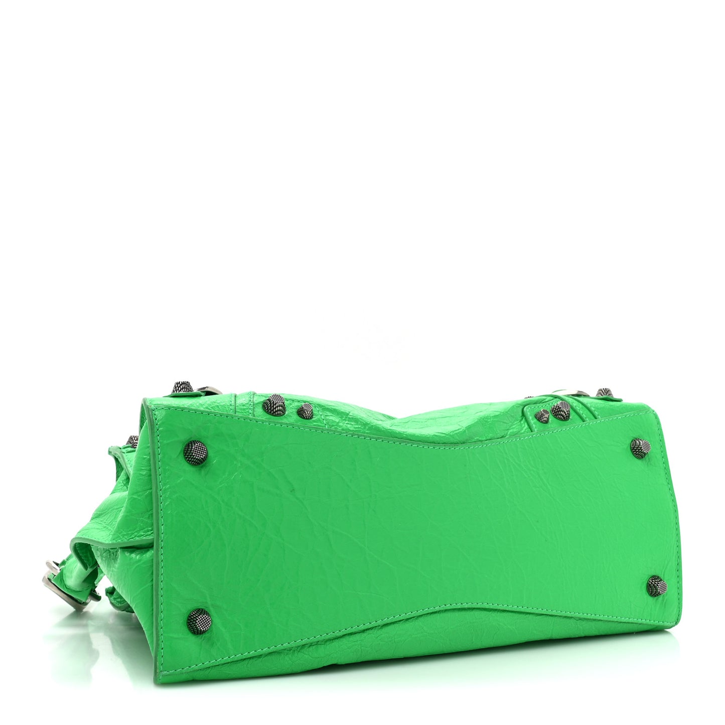 Agneau Arena Small Neo Cagole City Handbag Vivid Green