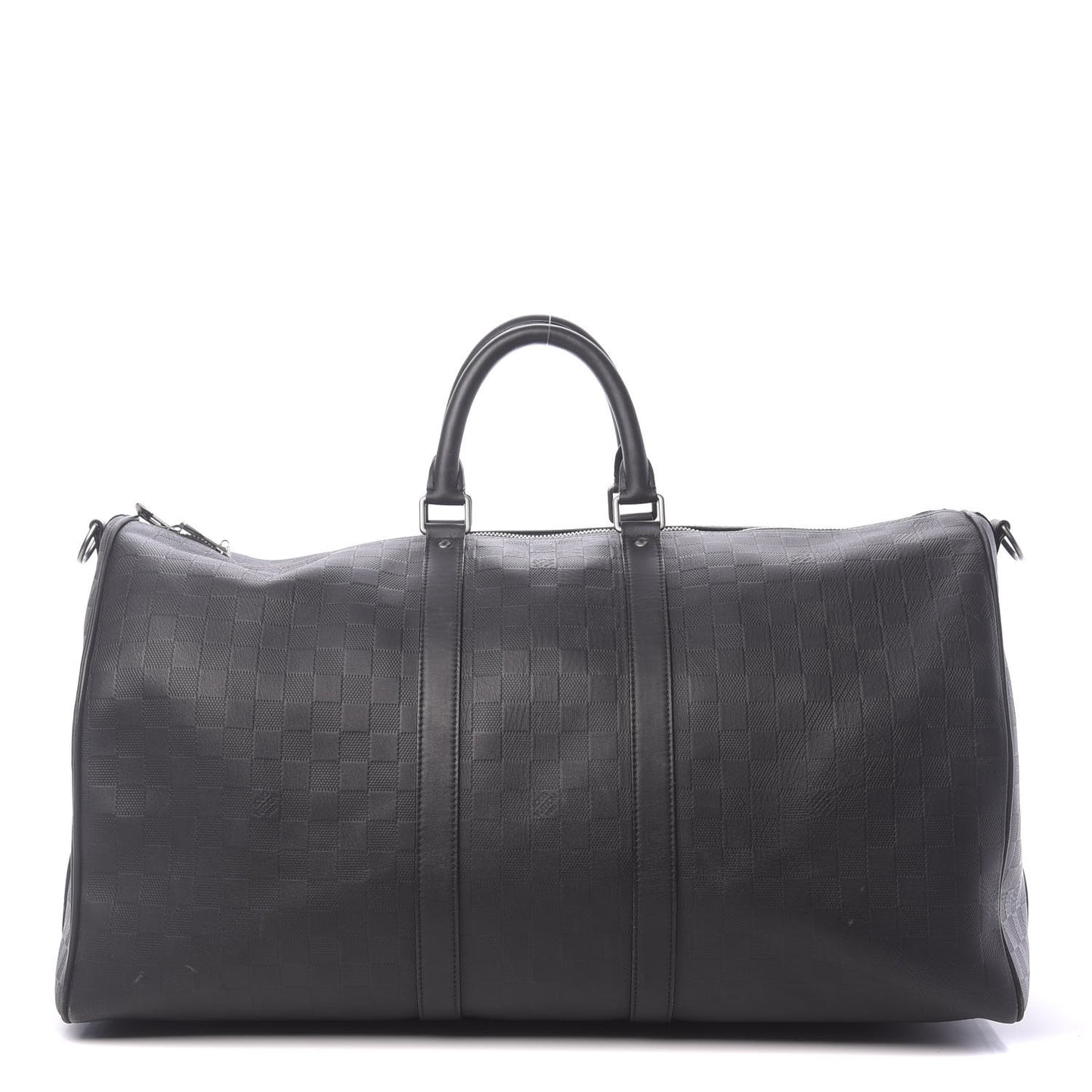 Damier Infini Keepall Bandouliere 55 Onyx