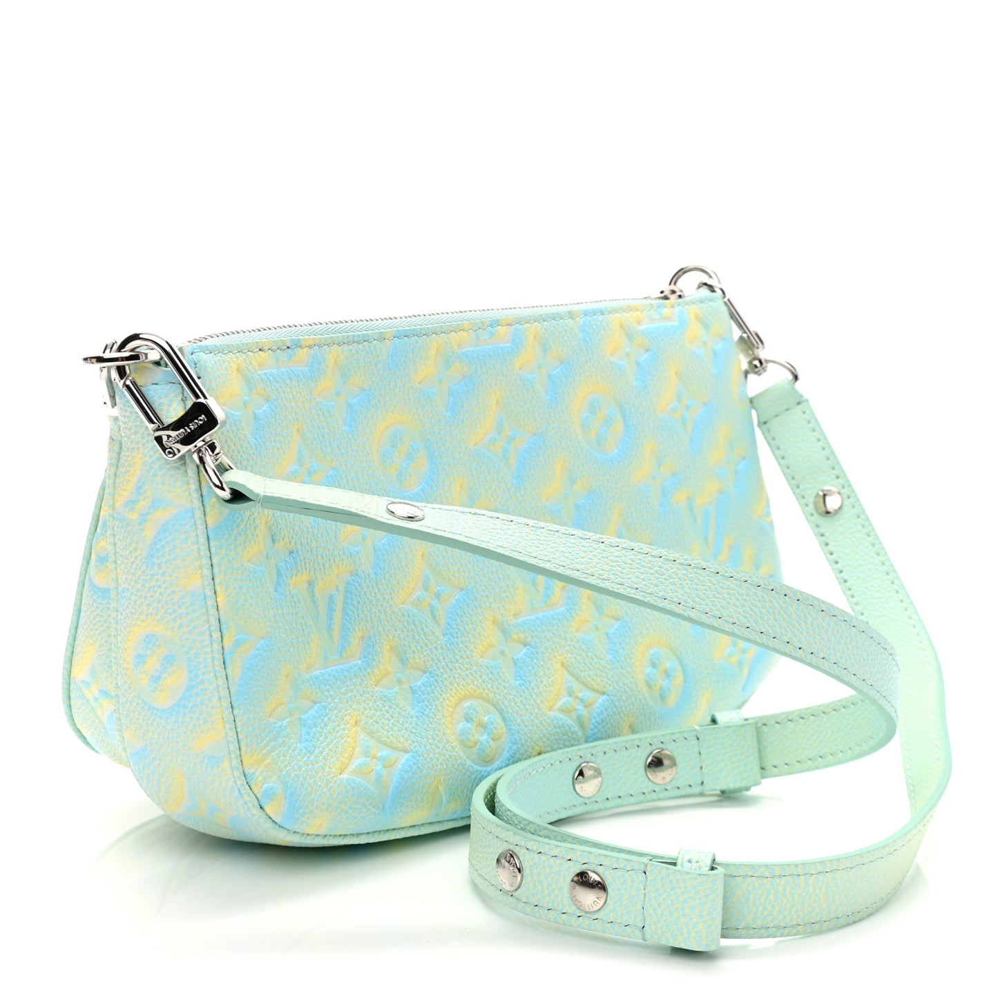 Empreinte Monogram Summer Stardust Multi Pochette Accessories Water Green