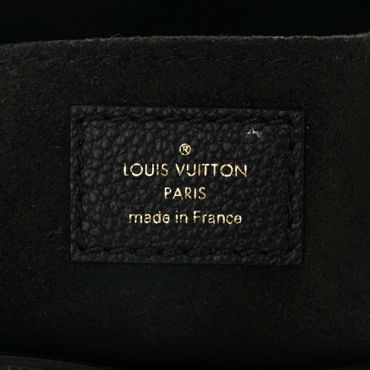 Louis Vuitton Empreinte Monogram Giant Petit Sac Plat Black 6 of 9