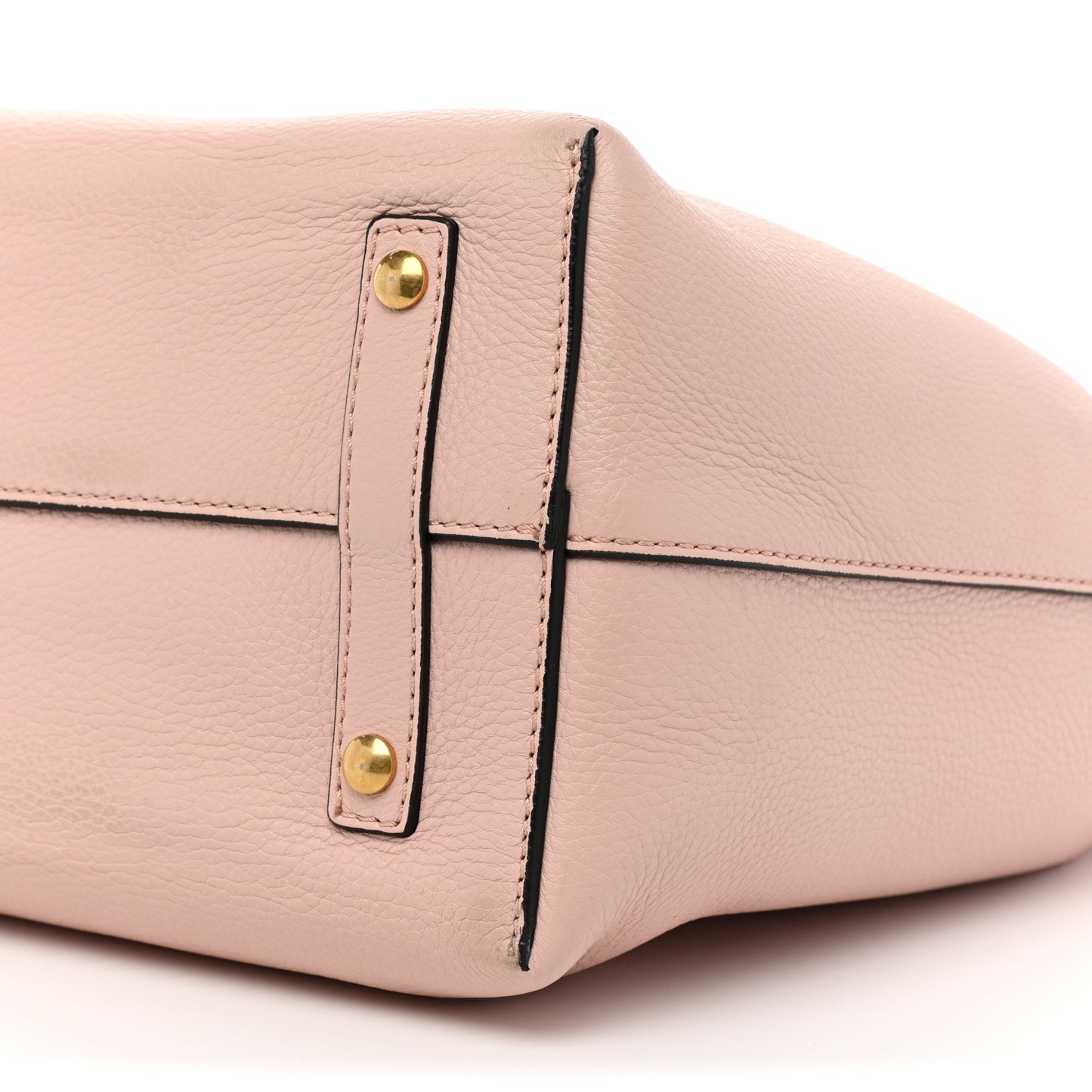 Marais Calfskin Medium Belt Bag Pale Ash Rose