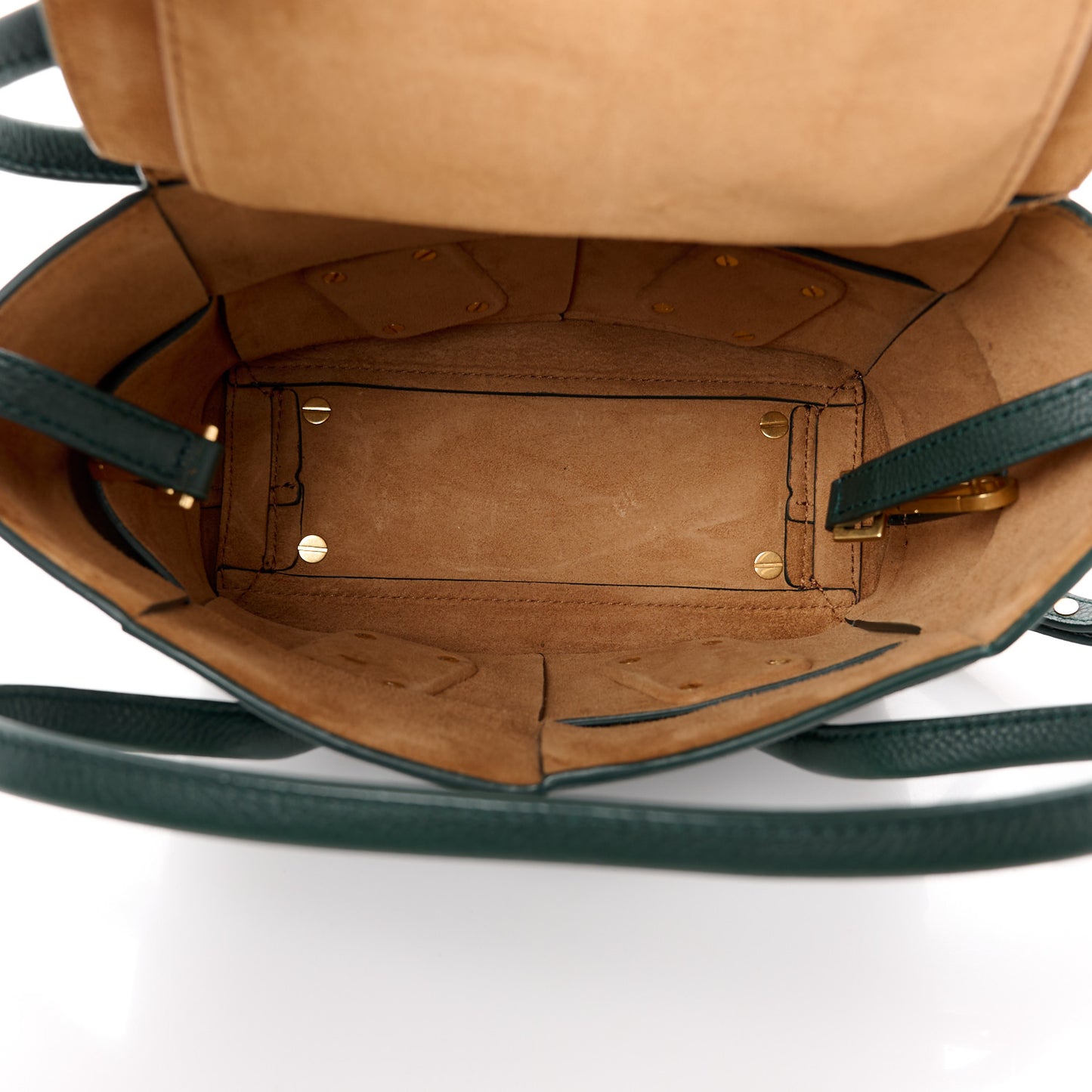 Grained Calfskin Maxi Intrecciato Mini Arco 33 Raintree