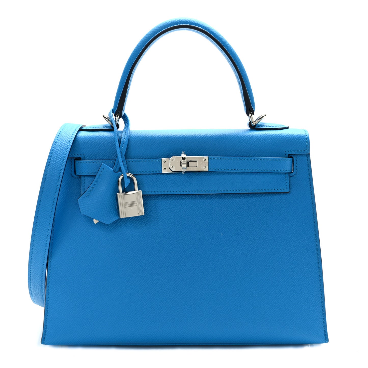 Epsom Kelly Sellier 25 Bleu Frida