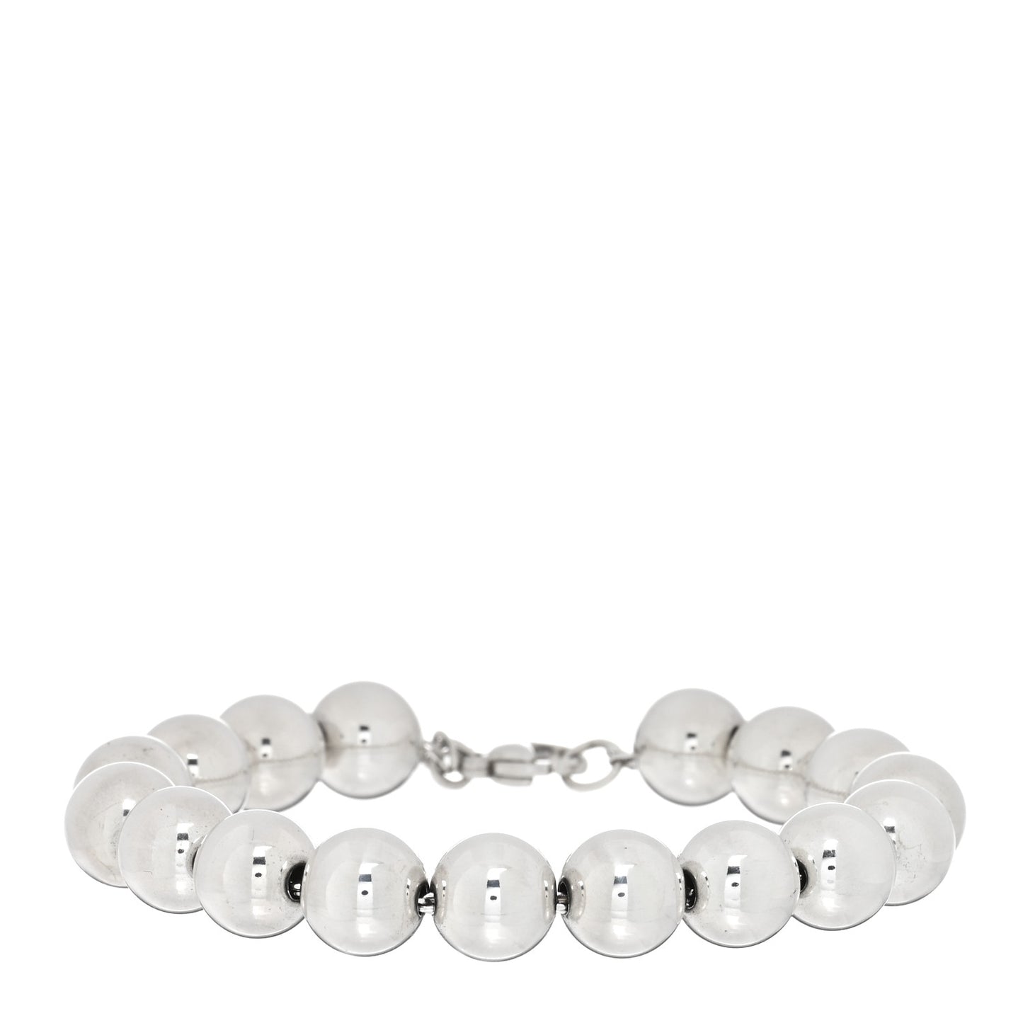 Sterling Silver 10mm Hardwear Ball Bracelet
