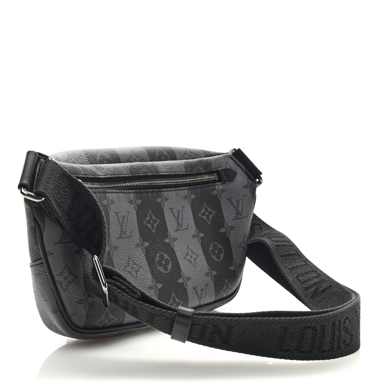 X NIGO Monogram Eclipse Stripes LV Heart Modular Sling Bag