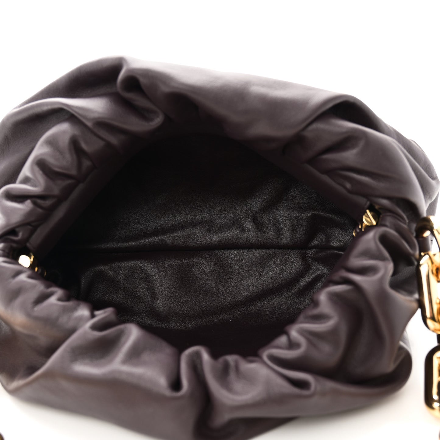 Calfskin The Pouch Chain Grape