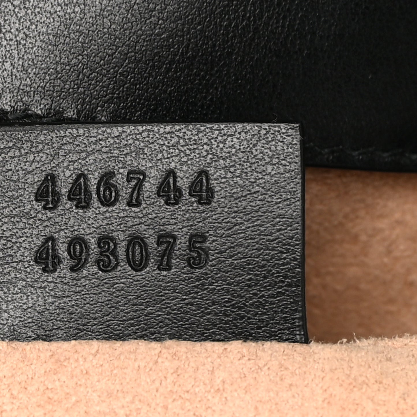 Calfskin Matelasse Mini GG Marmont Shoulder Bag Black