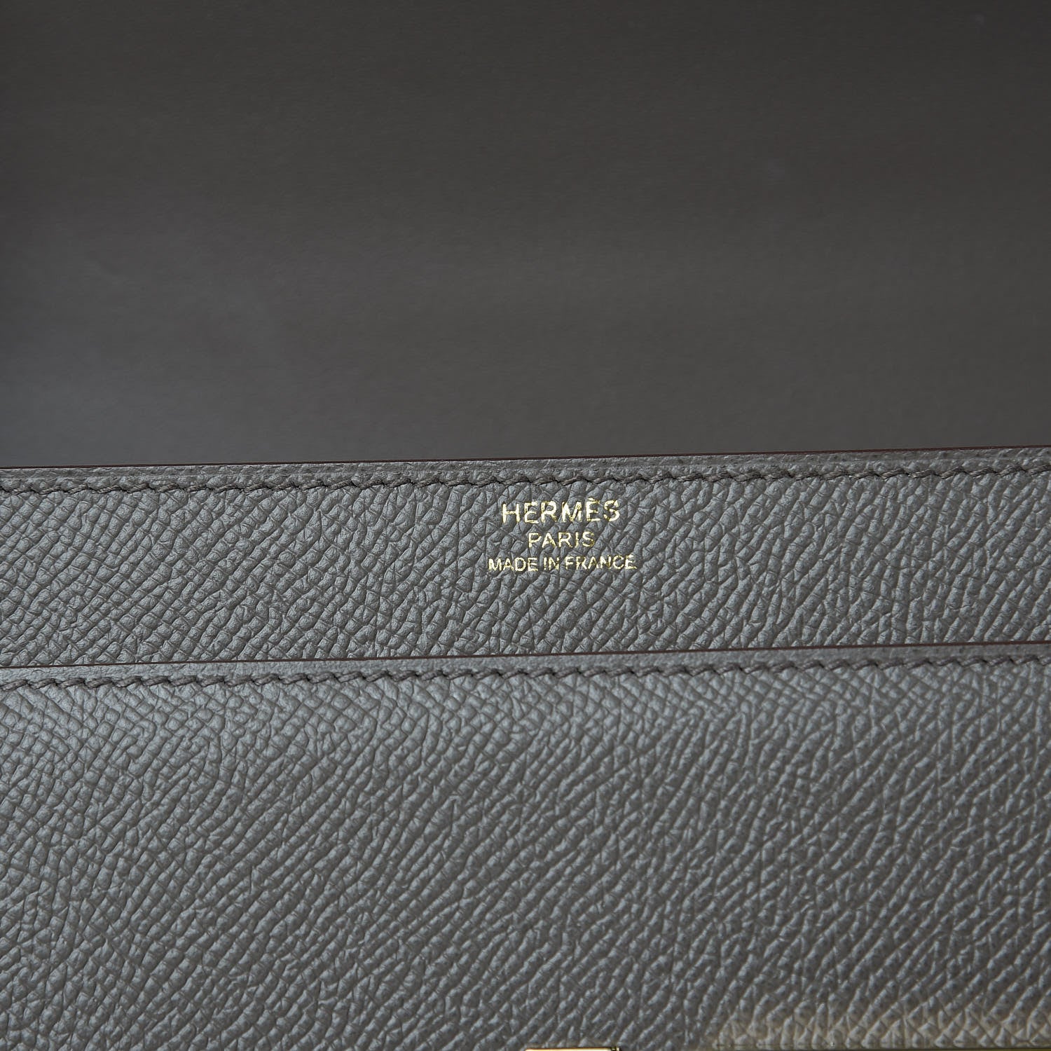 Hermes Epsom Verrou 21 Etain 6 of 9
