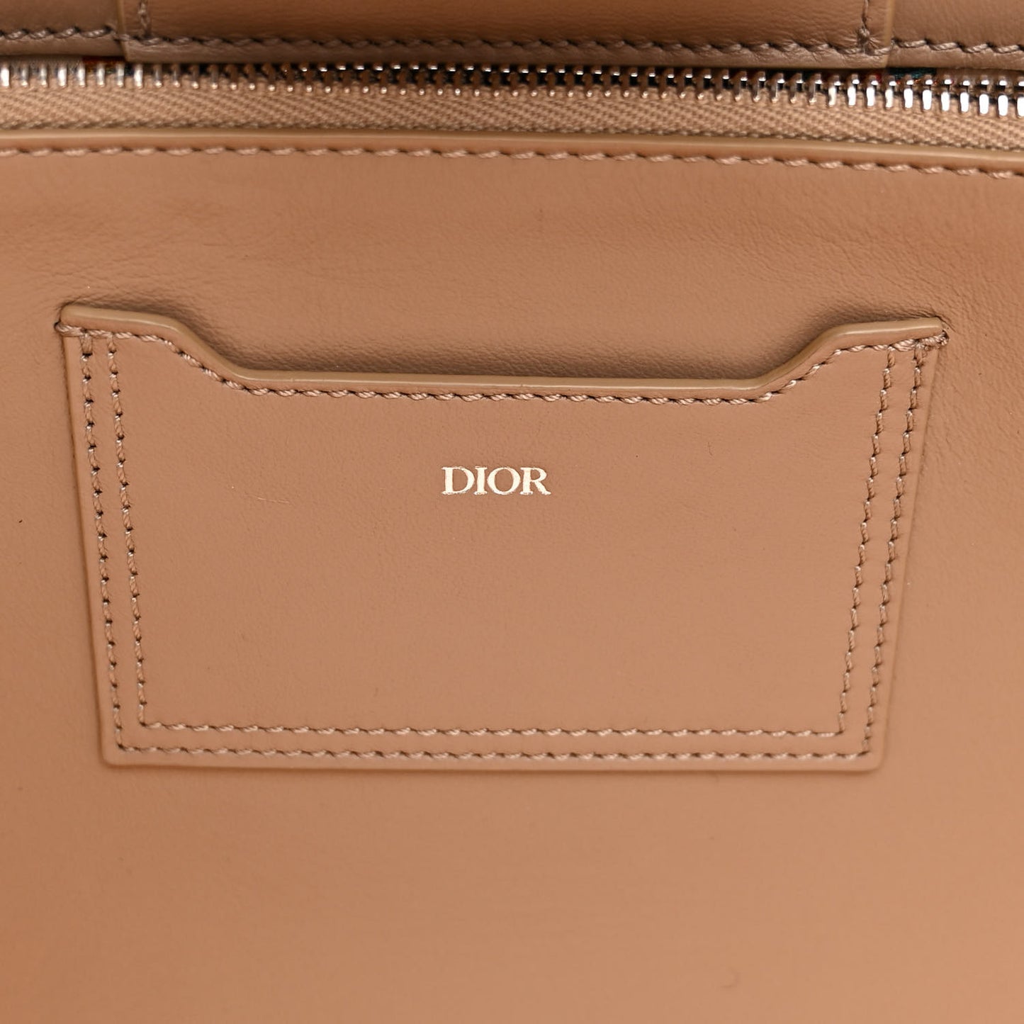 Oblique Embroidered Miami Tote Multicolor