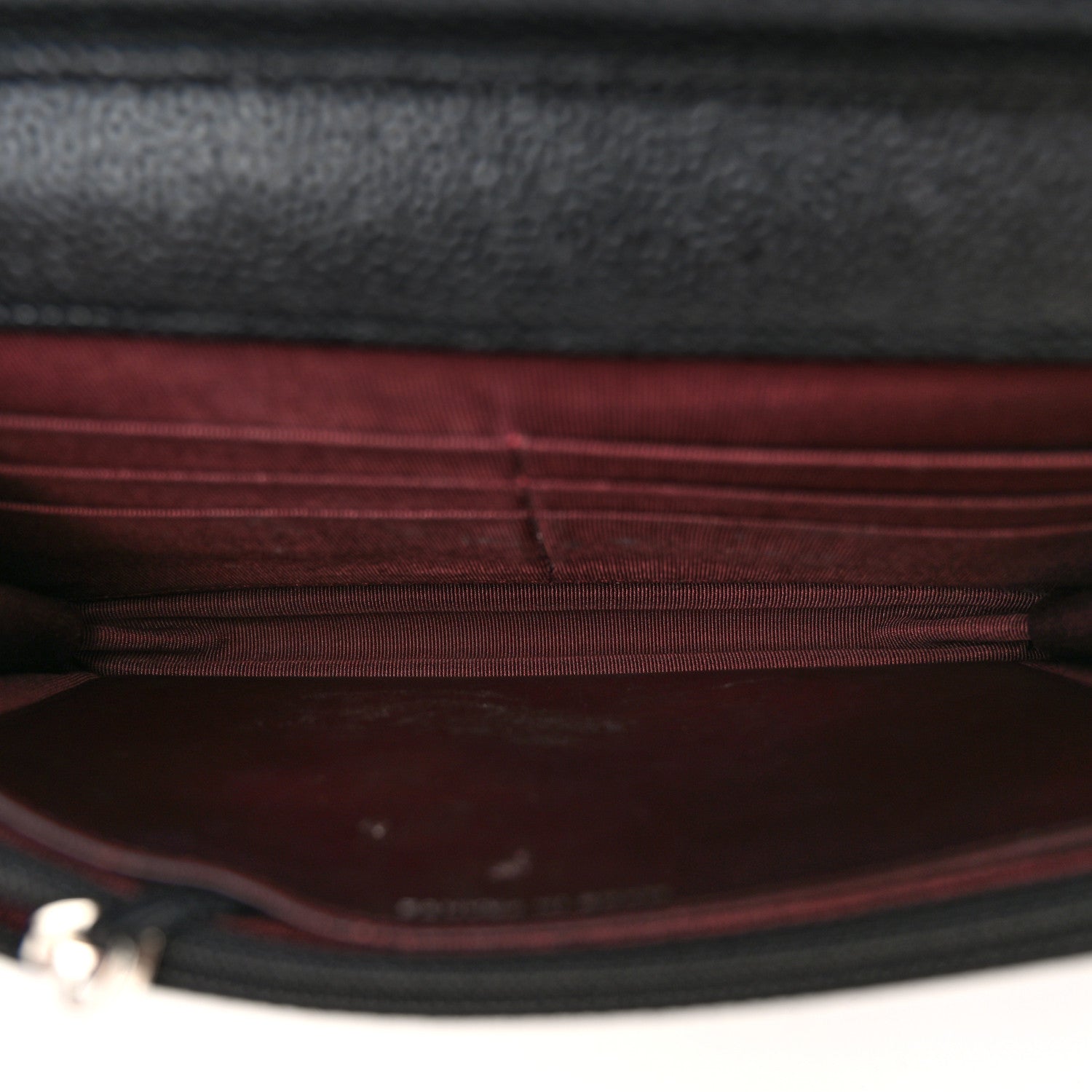 Chanel Caviar Quilted Wallet on Chain WOC Black 5 of 13