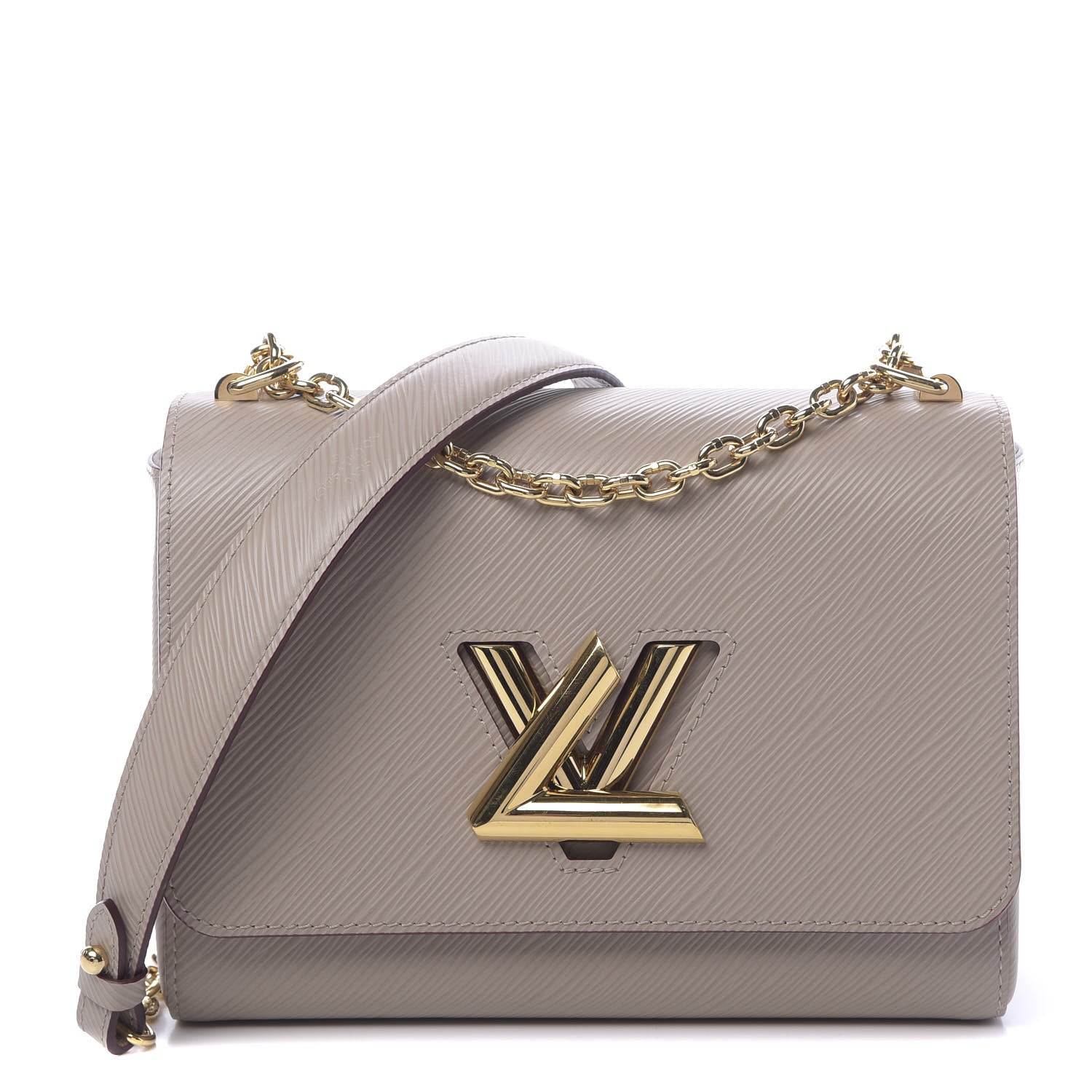 Louis Vuitton Epi Twist Shoulder Bag MM Galet 1 of 9