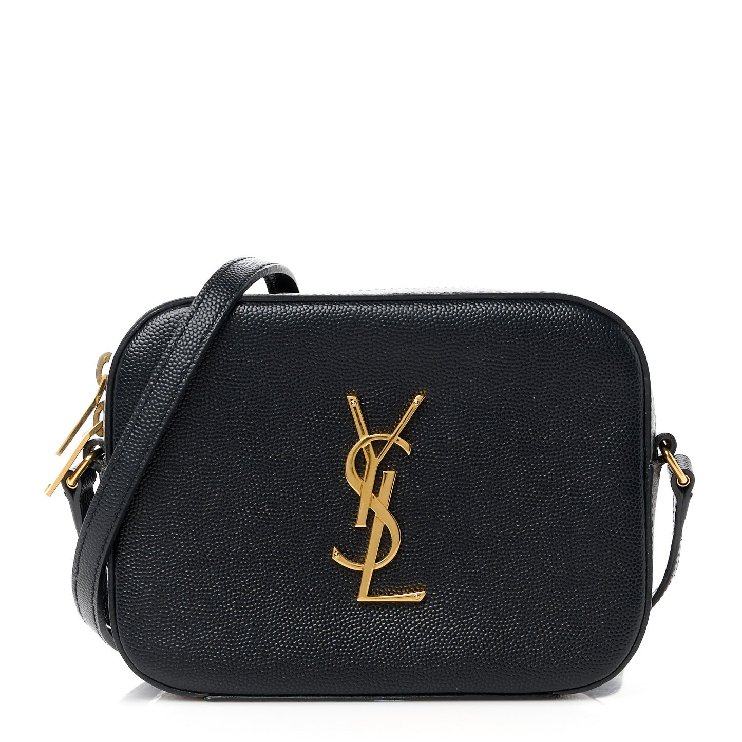 Grain De Poudre Small Classic Monogram Camera Bag Black