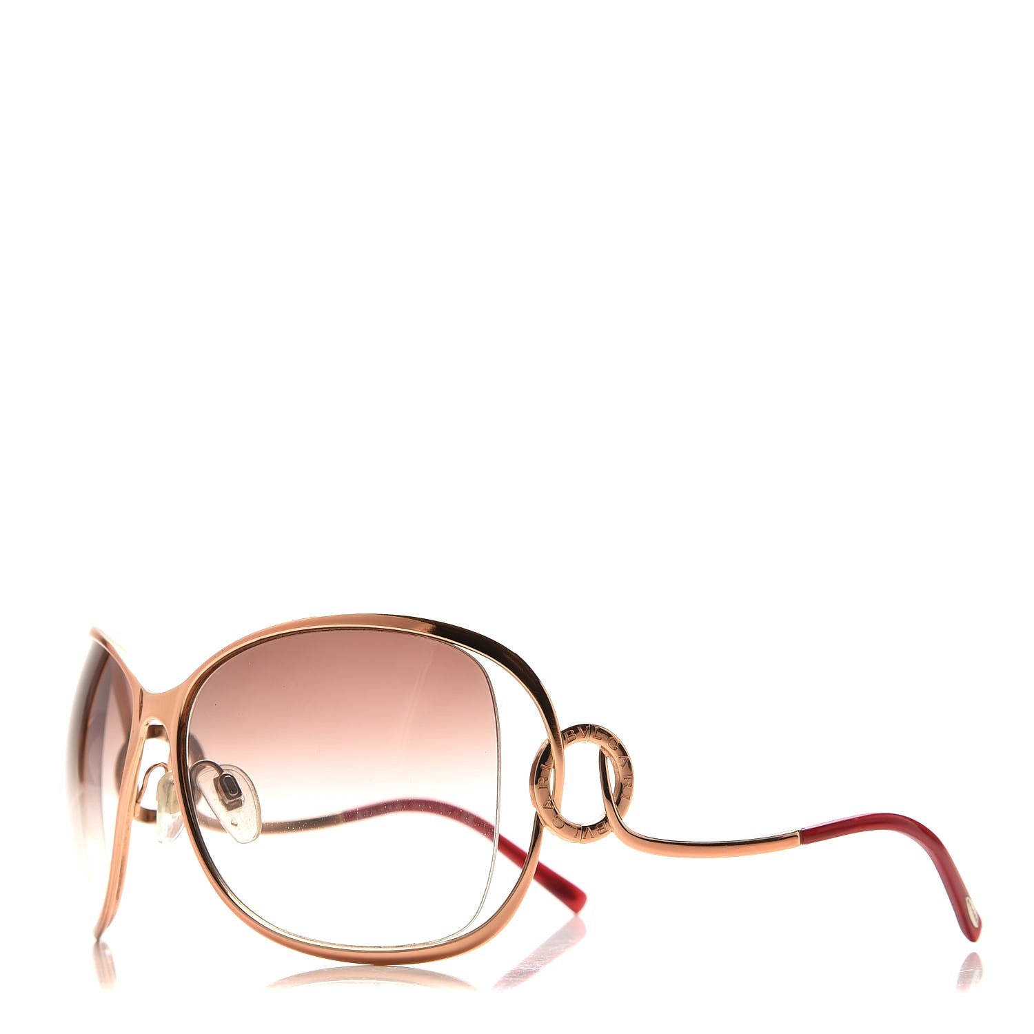 Bulgari Oversized Sunglasses 6026 Rose Gold 283435 – FASHIONPHILE
