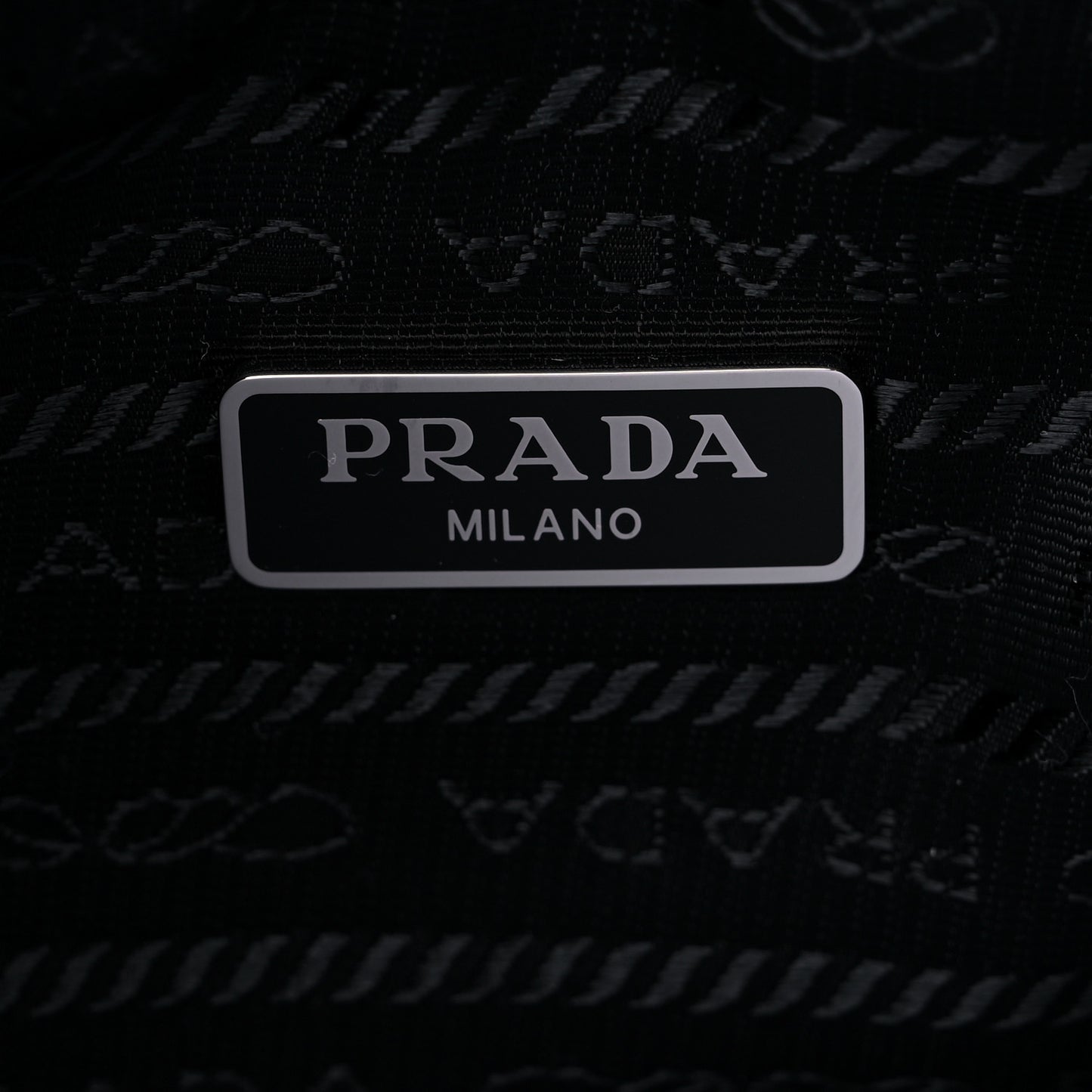 Tessuto Nylon Mini Re-Edition 2000 Bag Black