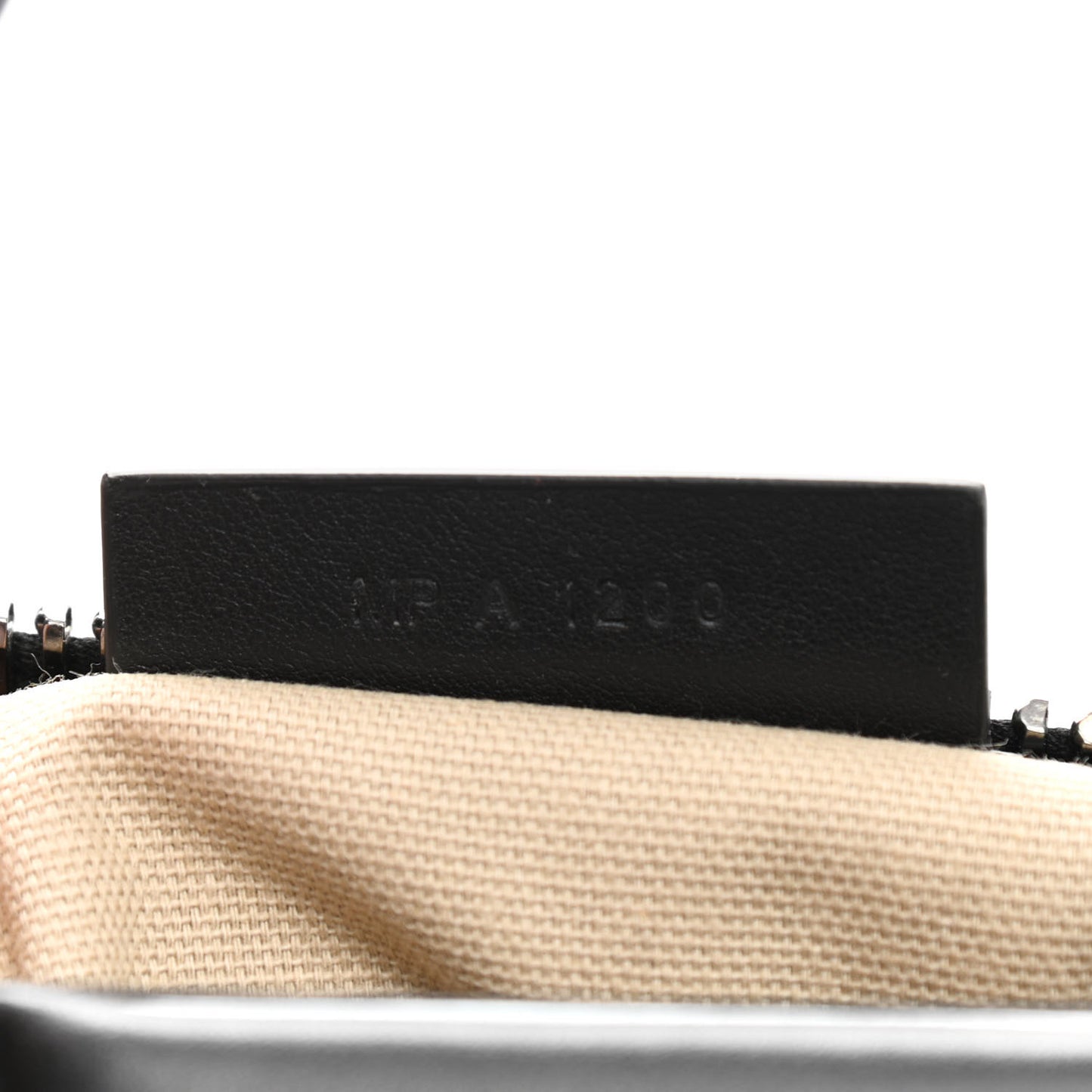 Smooth Calfskin Mini Chain Weave Antigona Black