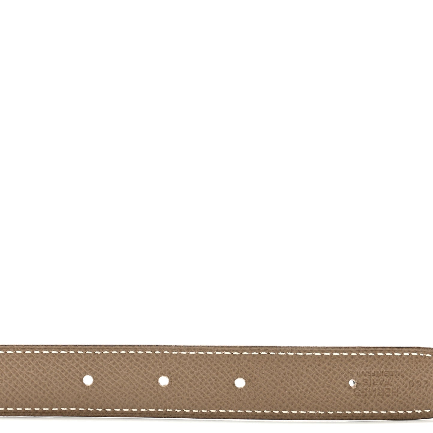 Swift Epsom 24mm Mini Constance H Belt 80 32 Black Etoupe