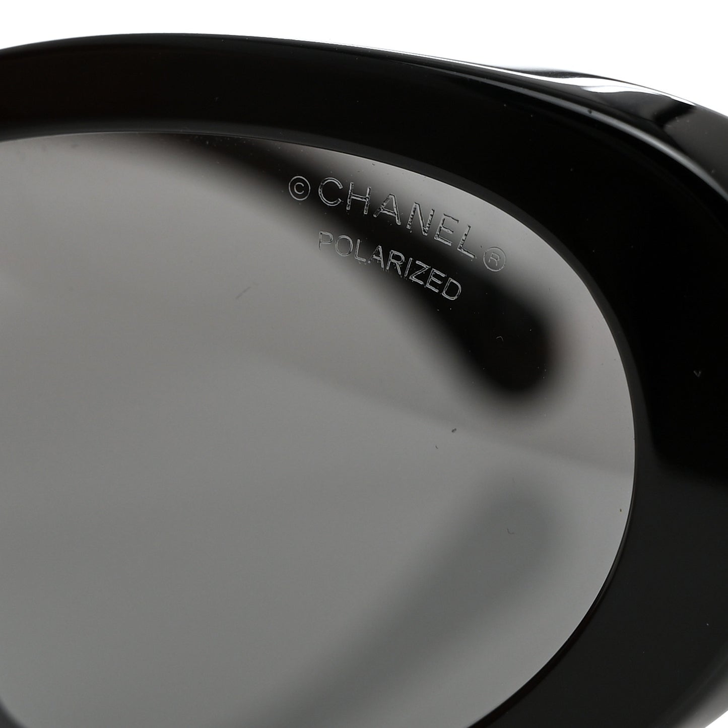 Acetate Oval Sunglasses 5515-A Black