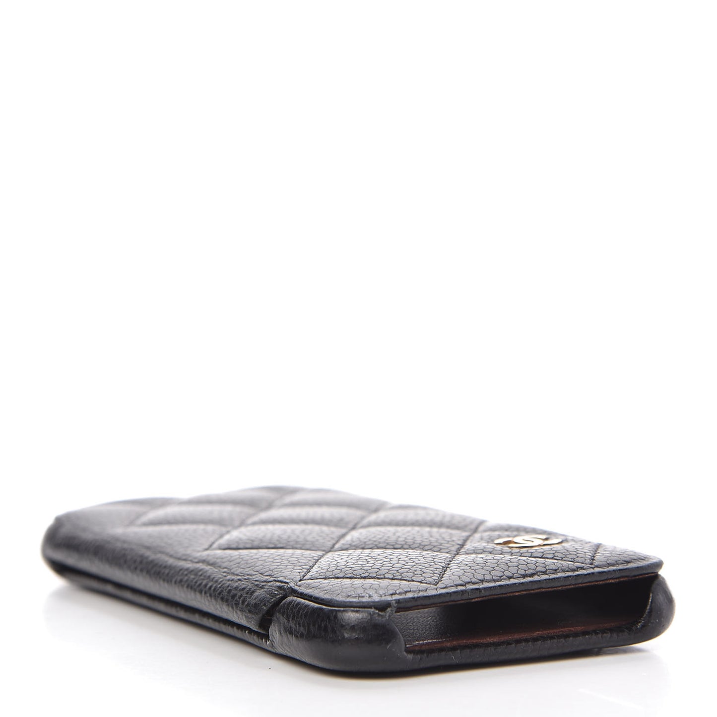 Caviar Quilted iPhone X Case Black