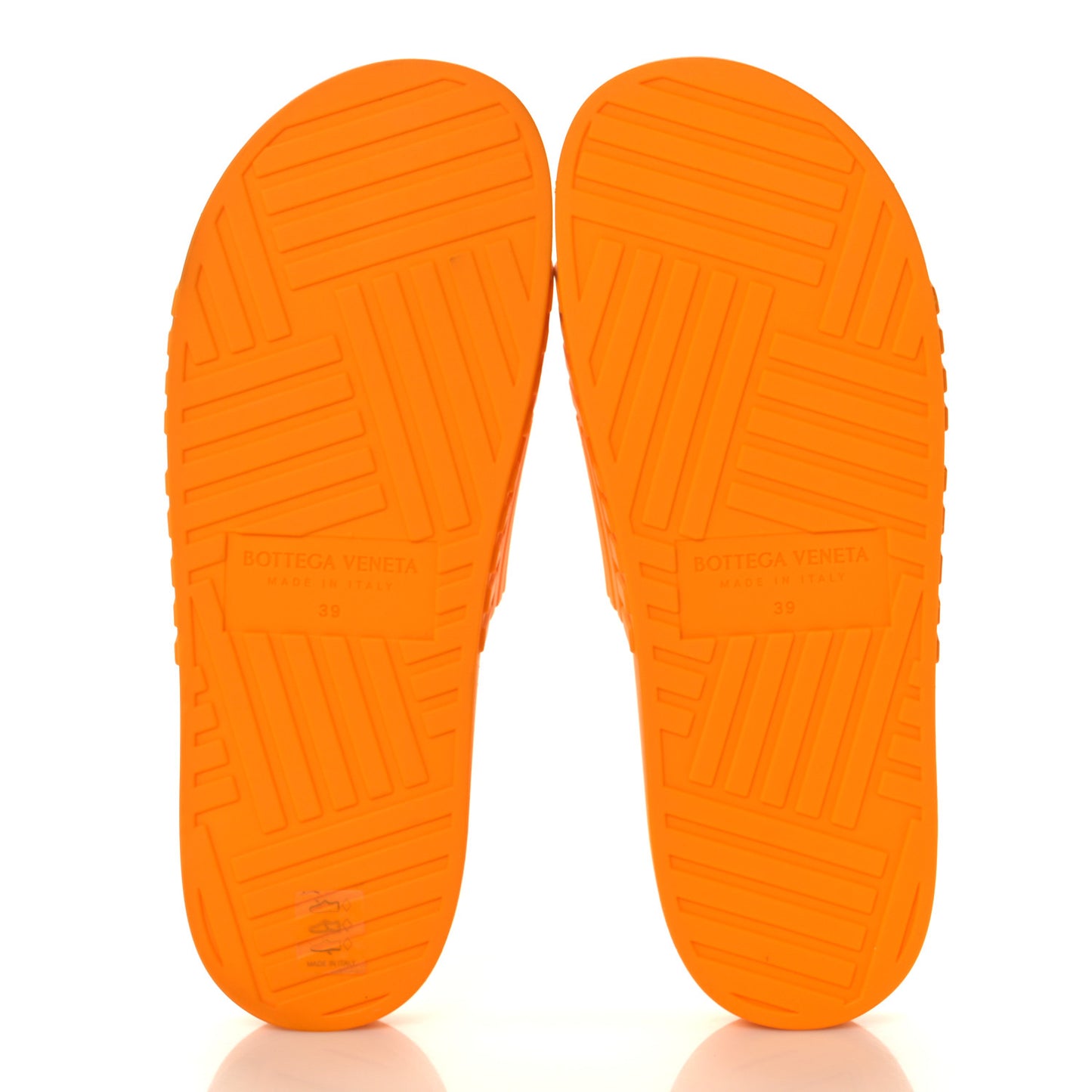 Rubber The Slider Sandals 39 Tangerine