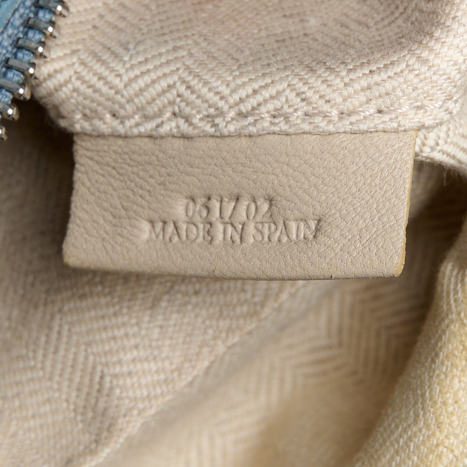 Loewe Calfskin Small Puzzle Bag Stone Blue 7 of 11