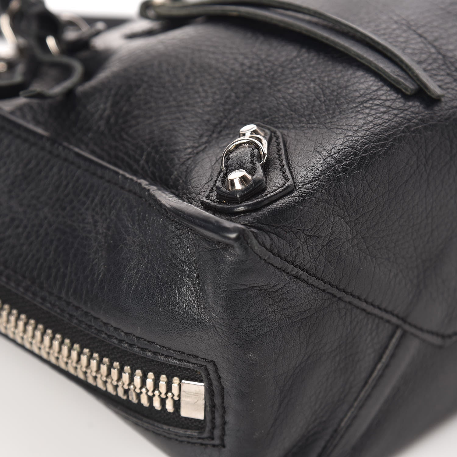 Balenciaga Calfskin Papier Mini A4 Tote Black 10 of 16