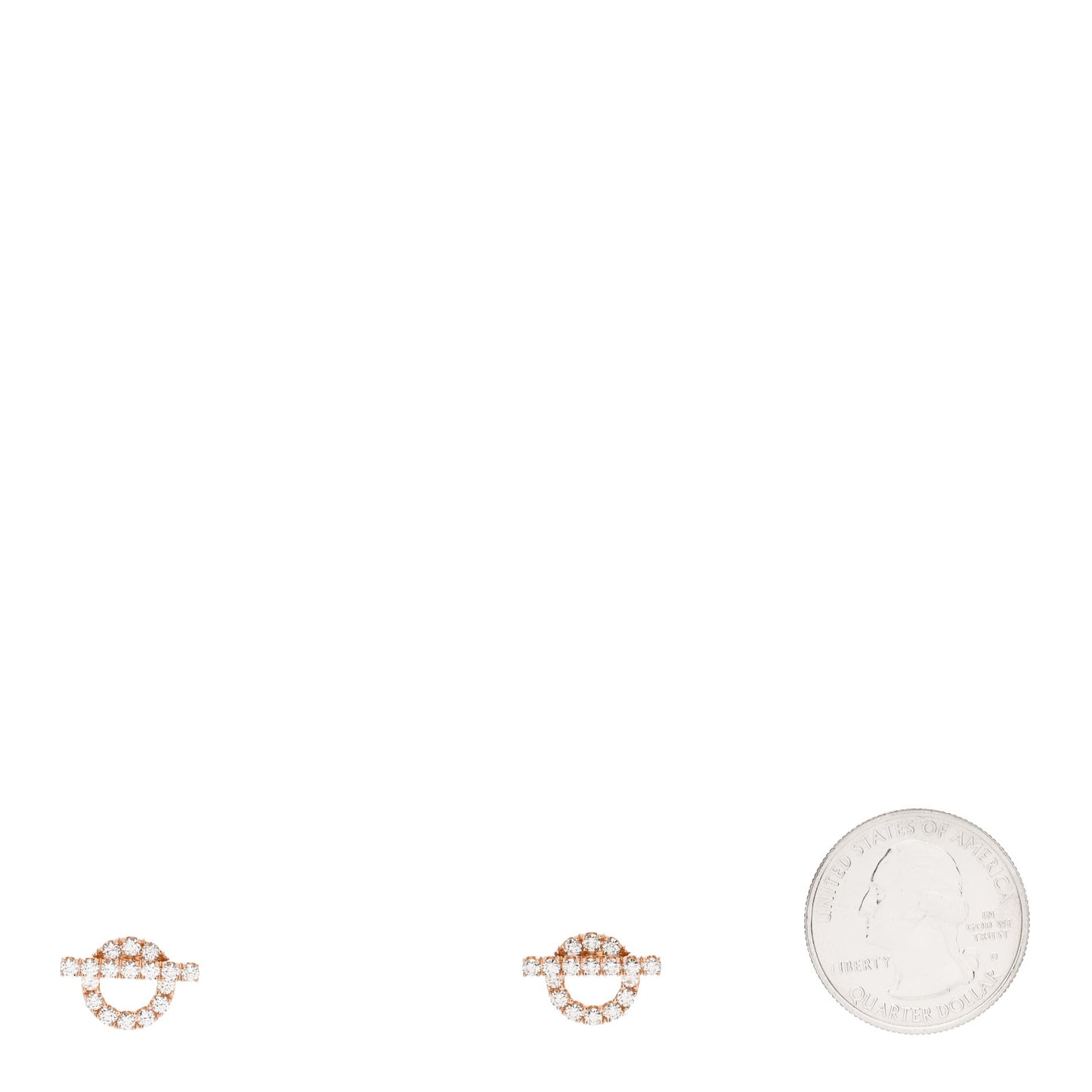 18K Rose Gold Diamond Finesse Earrings