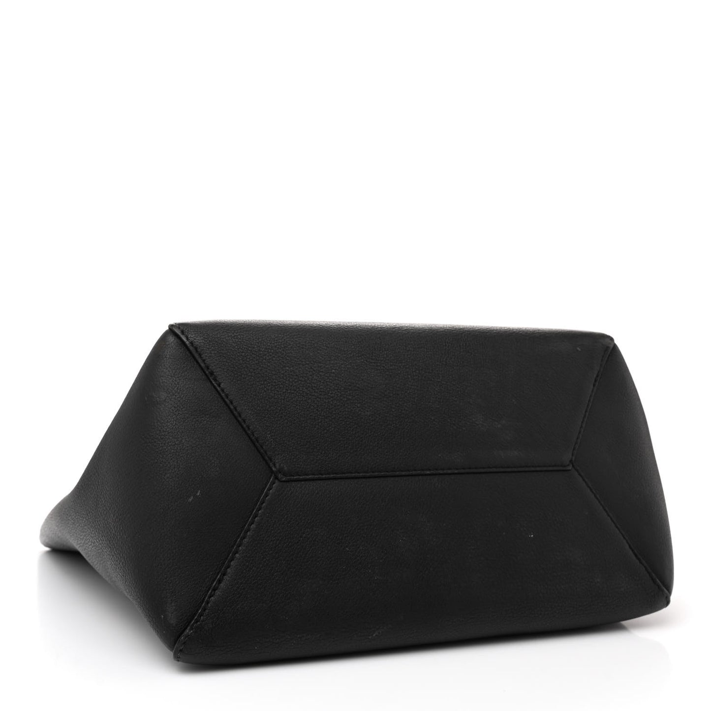 Calfskin Lockme Cabas Black