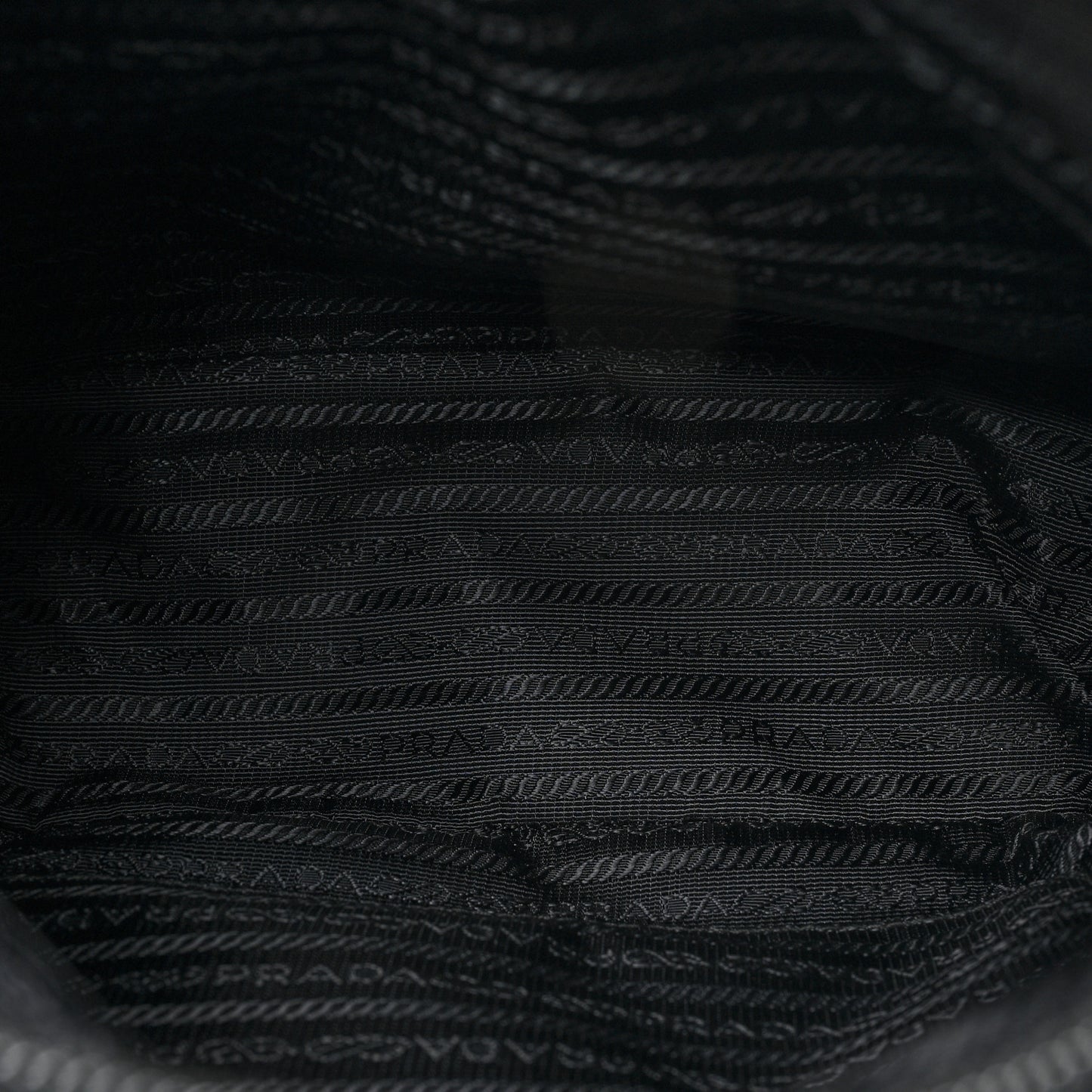 Nylon Vela Saffiano Single Buckle Messenger Shoulder Bag Black
