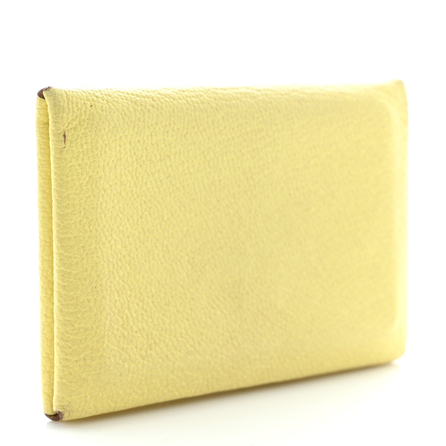 Chevre Mysore Calvi Card Case Limoncello