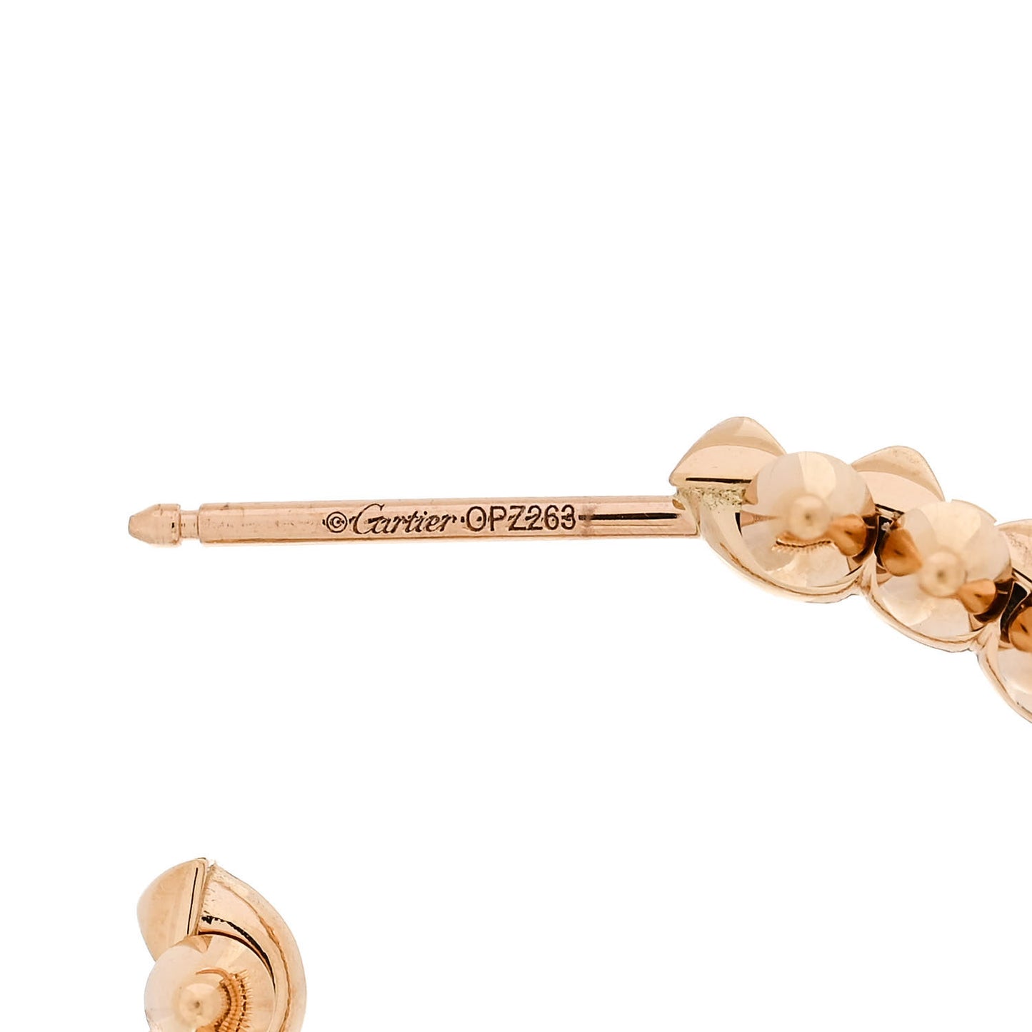 18K Pink Gold Small Clash de Cartier Earrings