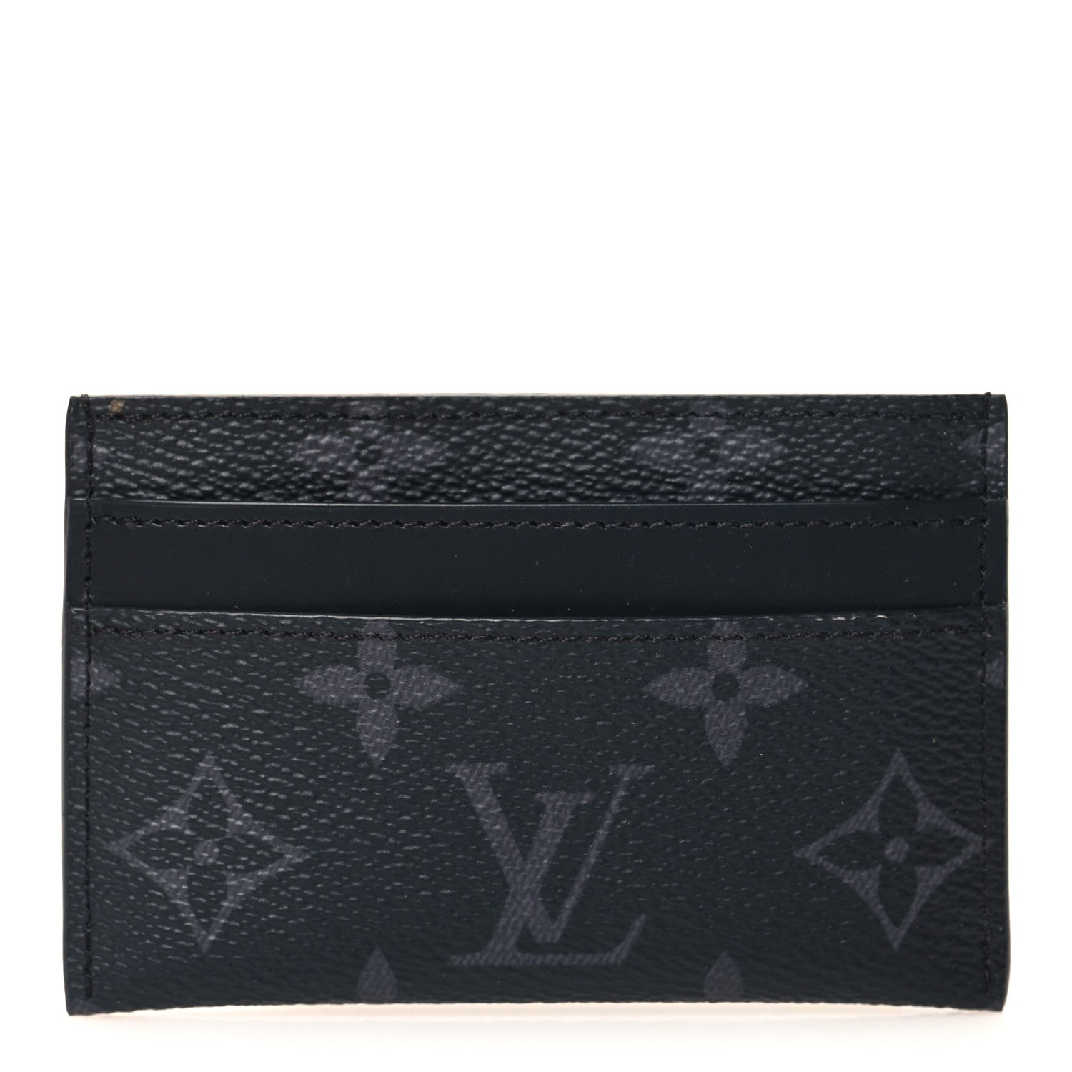 Louis Vuitton Monogram Eclipse Porte-Cartes Double Card Holder 1 of 6