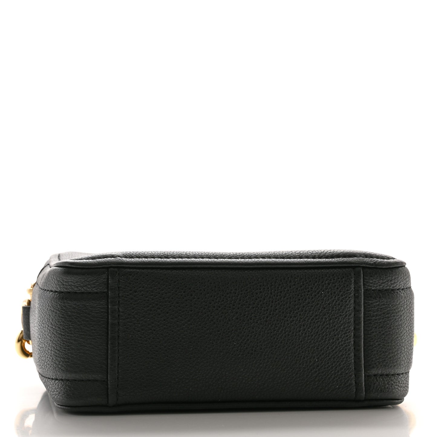Calfskin Small Snapshot Camera Bag Black