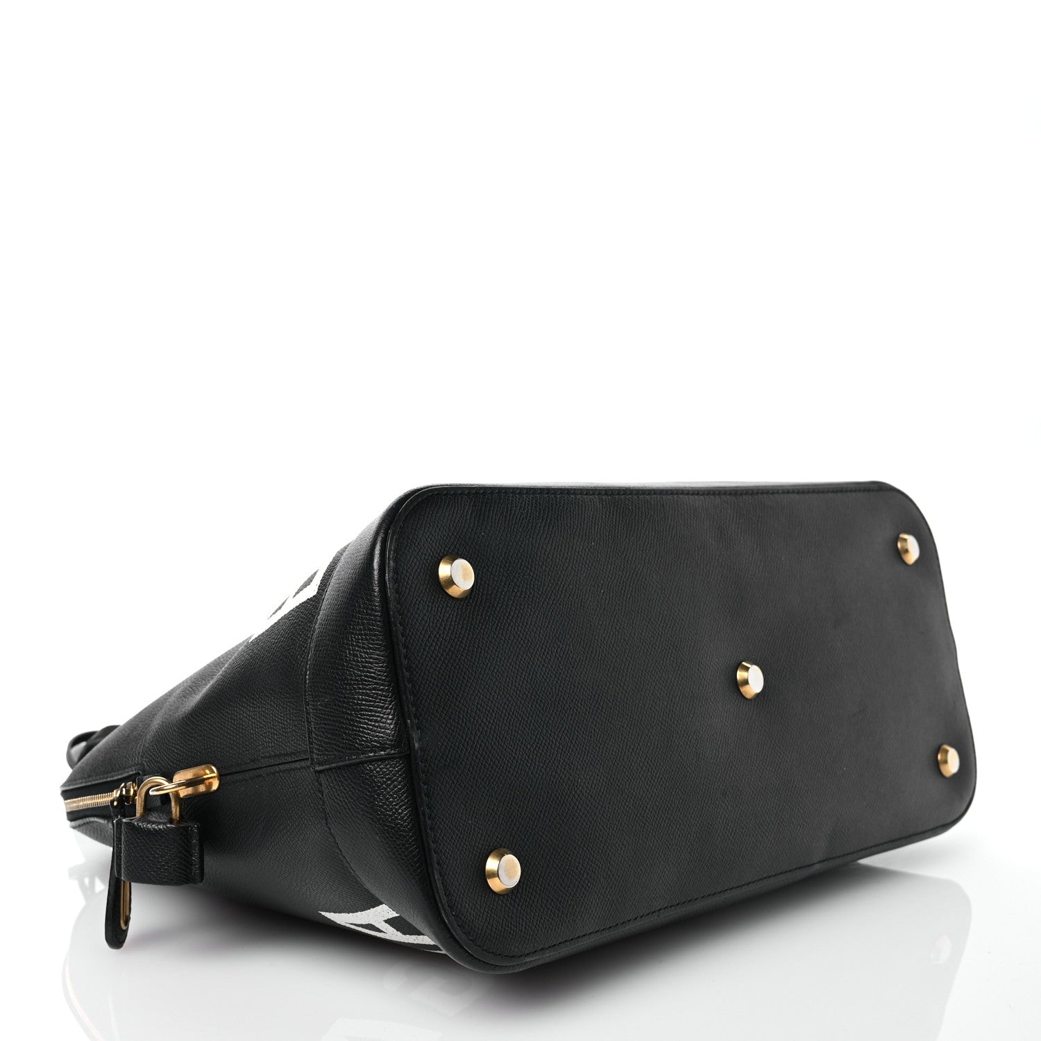 Balenciaga Signature Grained Calfskin Logo M Ville Top Handle Bag Black 4 of 17