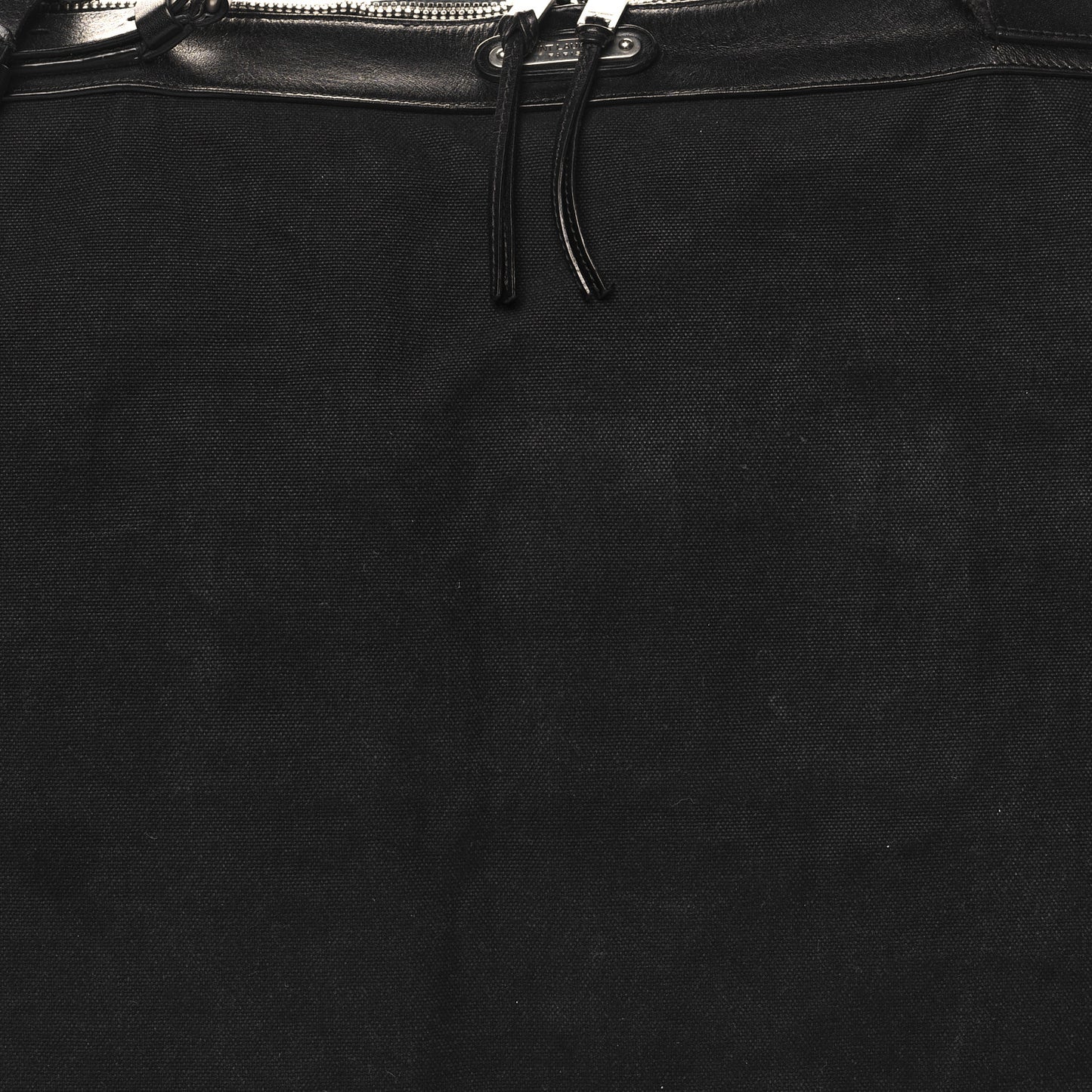 Gabardine Convertible ID Bag Black