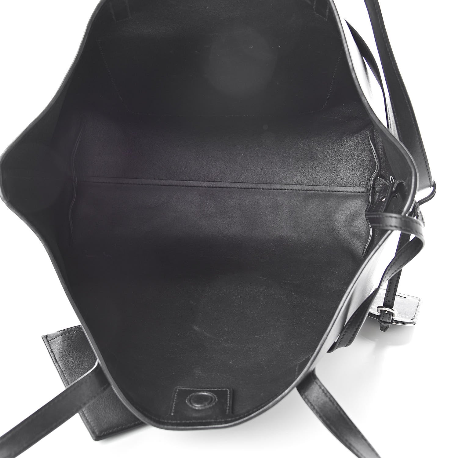 Prada City Calf Shopping Tote Black 6 of 16