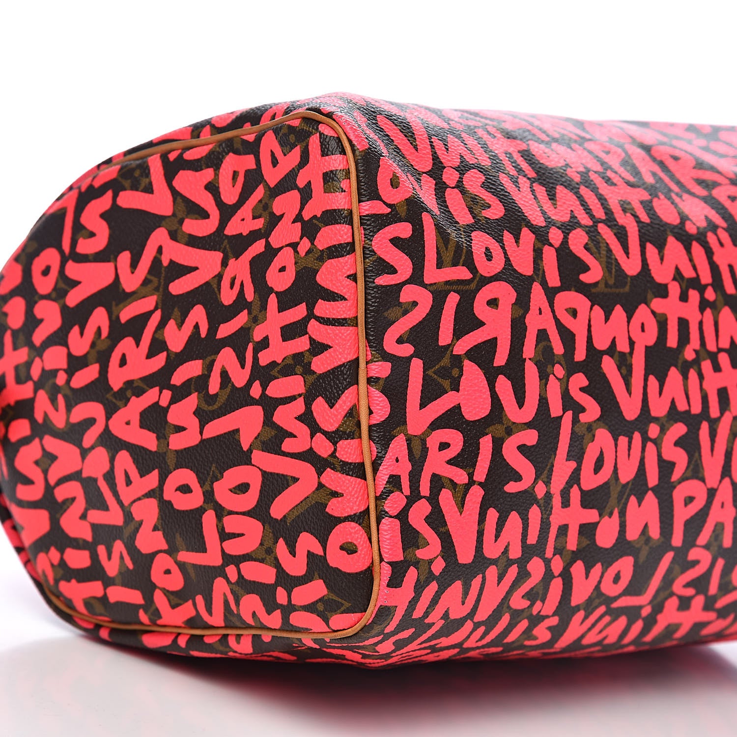 Louis Vuitton Monogram Graffiti Speedy 30 Fuchsia 9 of 11