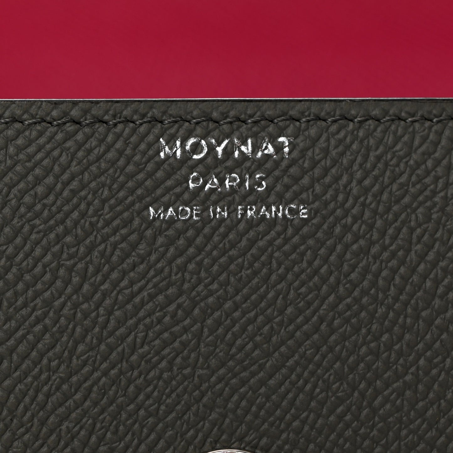 Carat Calfskin Bicolor Gabrielle PM Fuchsia Tourterelle