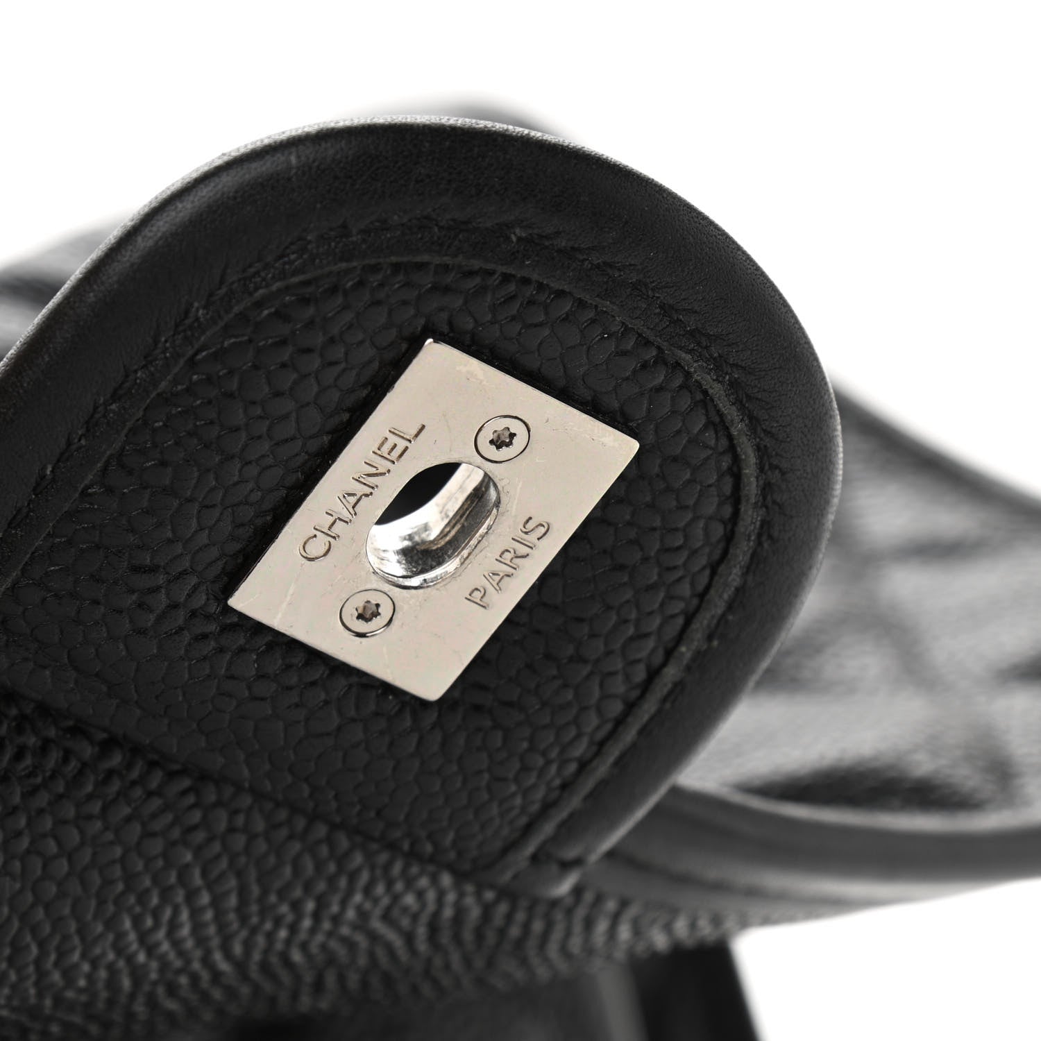 Chanel Caviar Quilted Large French Riviera Flap Black 12 of 13