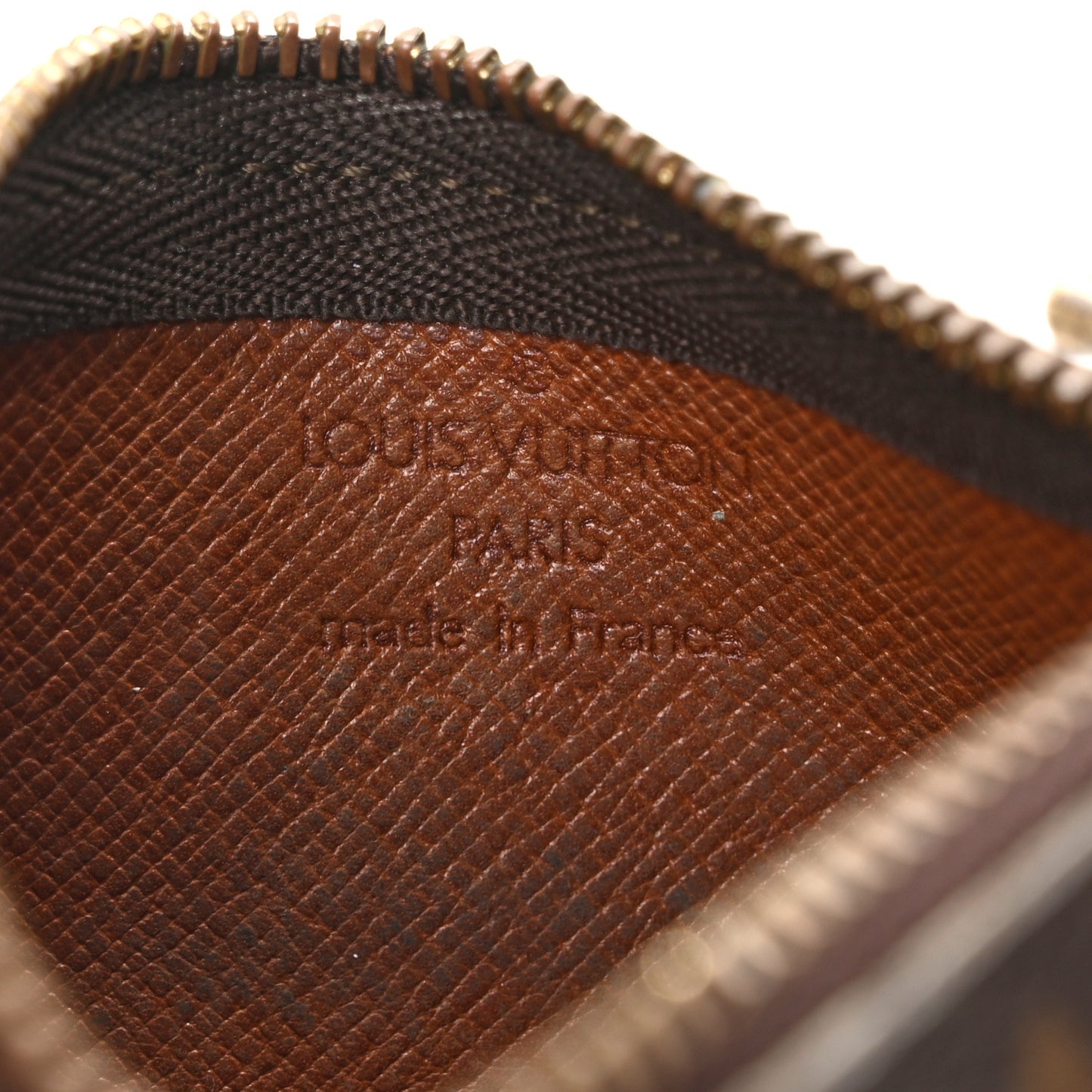 Monogram Key Pouch